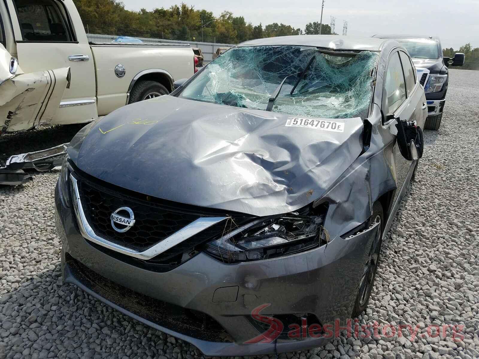 3N1AB7AP3KY445783 2019 NISSAN SENTRA