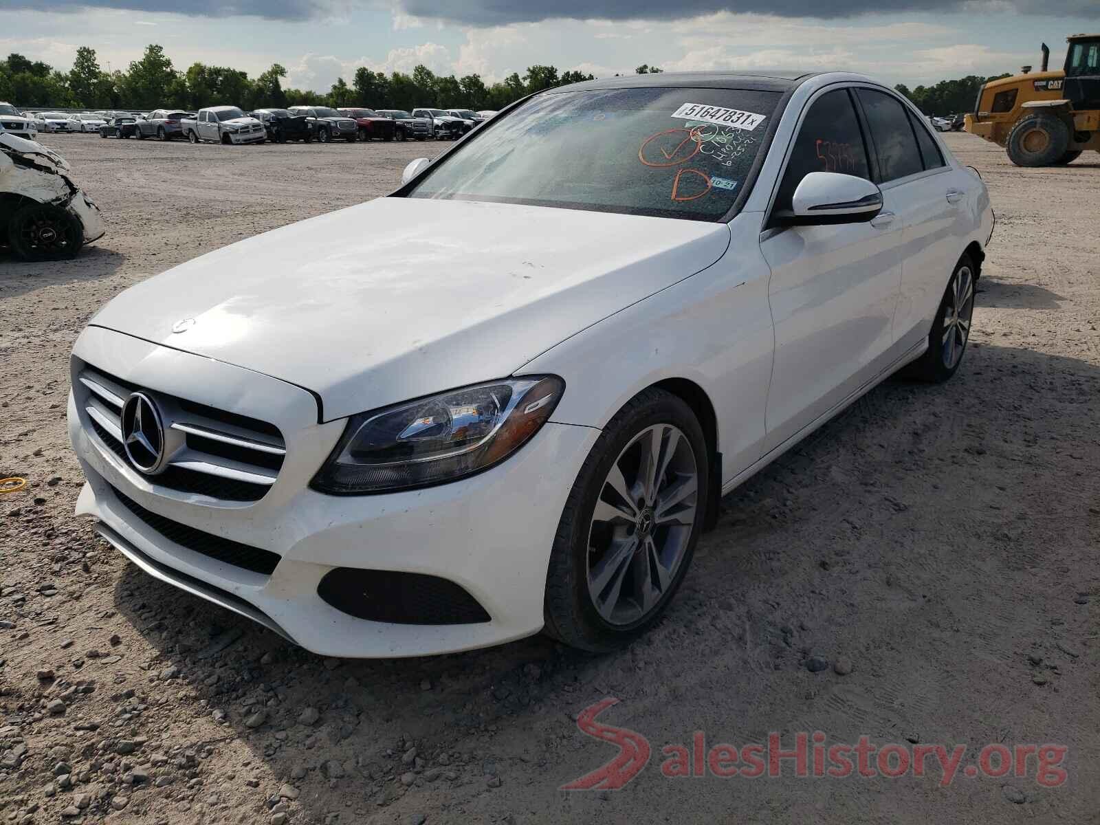 WDDWF4JB0JR398538 2018 MERCEDES-BENZ C-CLASS