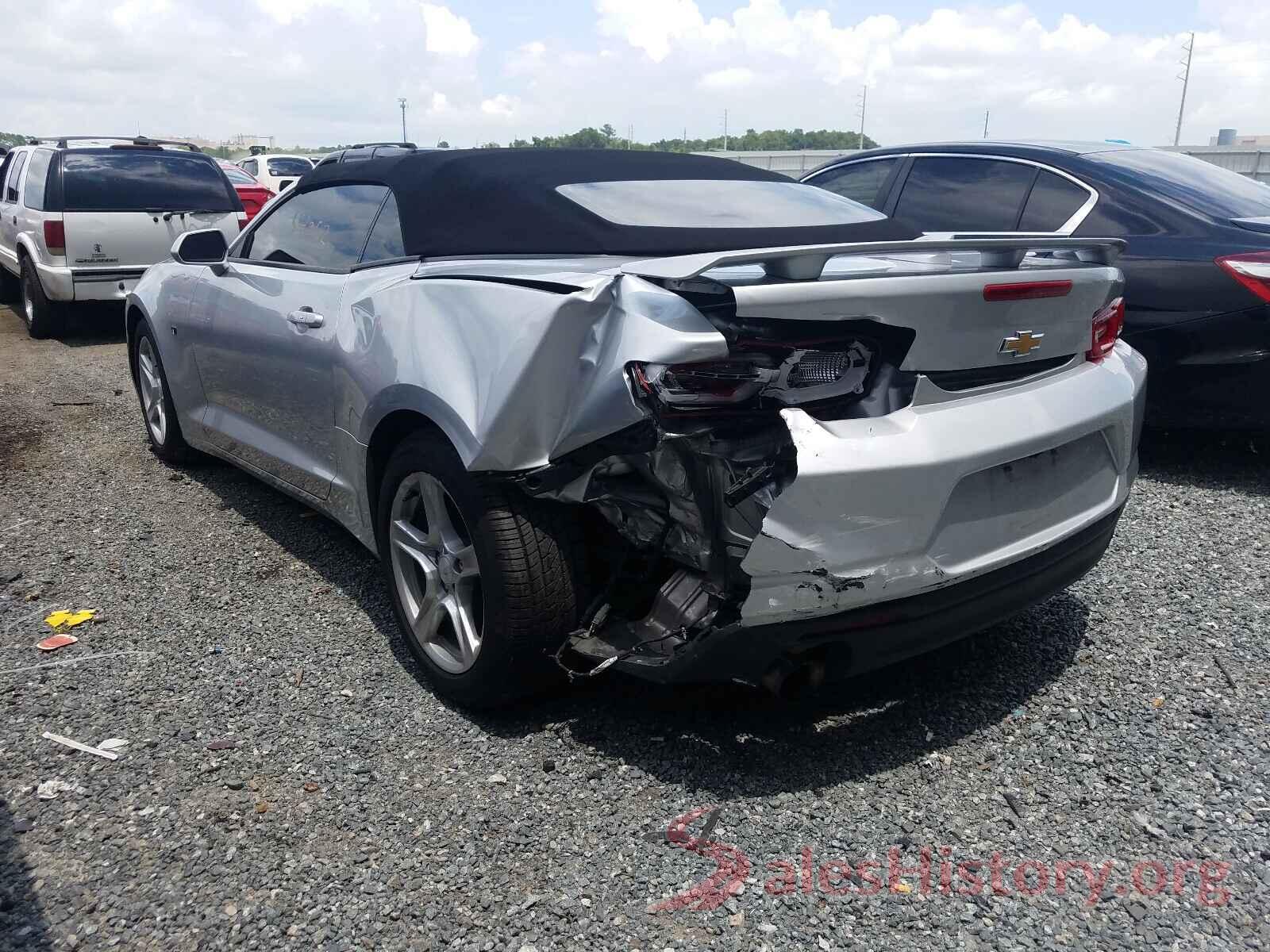 1G1FB3DX2K0123257 2019 CHEVROLET CAMARO