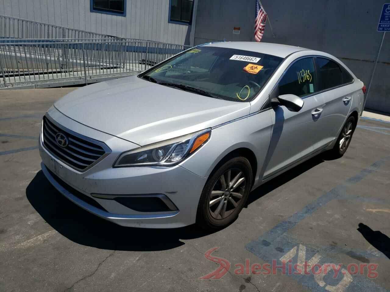 5NPE24AF4HH454454 2017 HYUNDAI SONATA