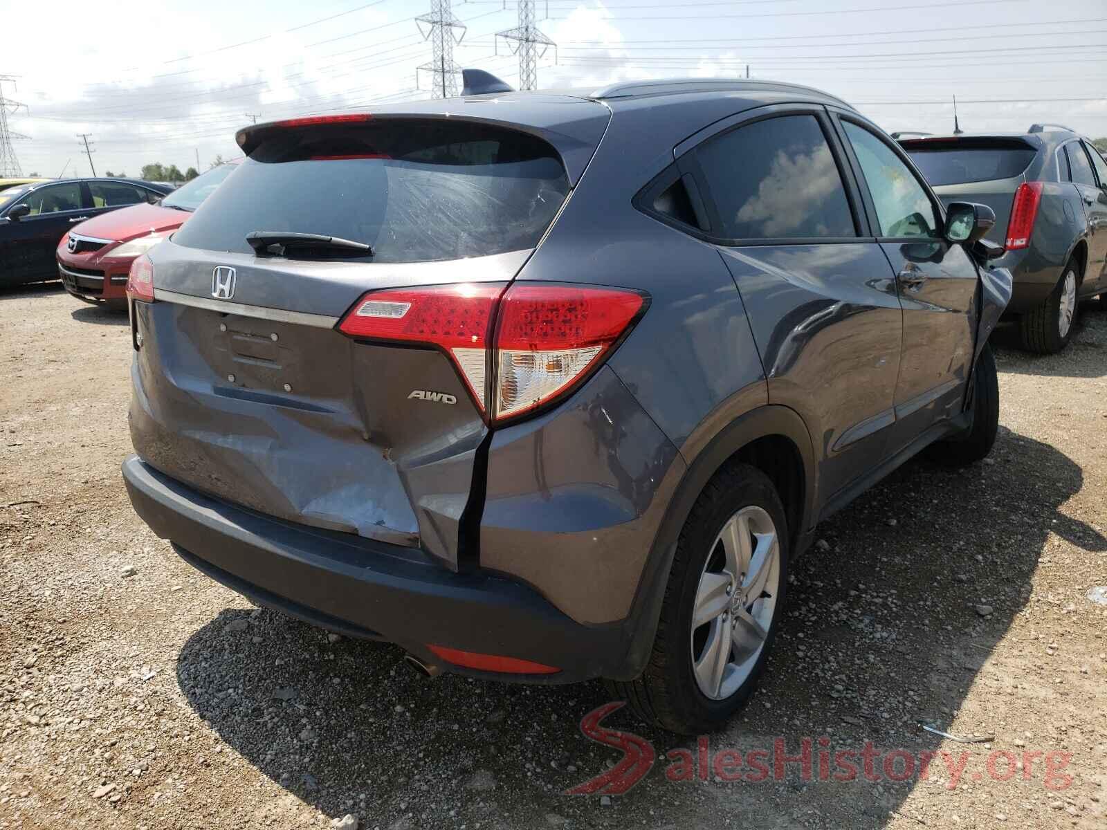 3CZRU6H76KM724351 2019 HONDA HR-V