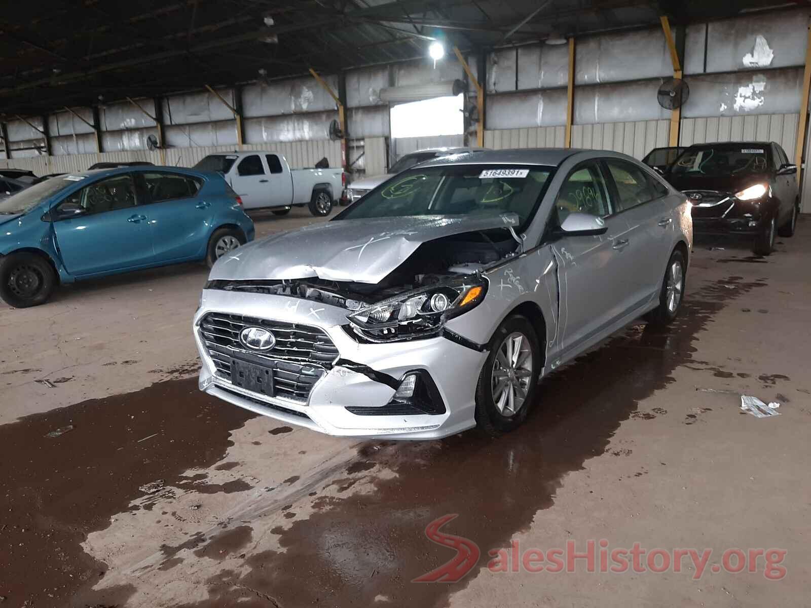 5NPE24AFXKH762574 2019 HYUNDAI SONATA