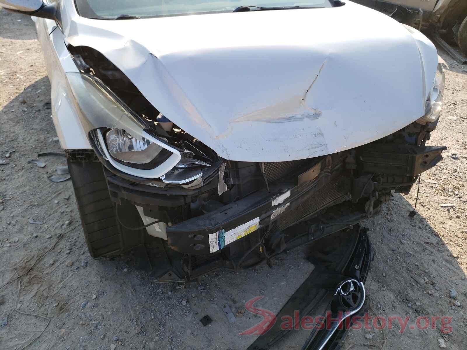 5NPDH4AE1GH784830 2016 HYUNDAI ELANTRA