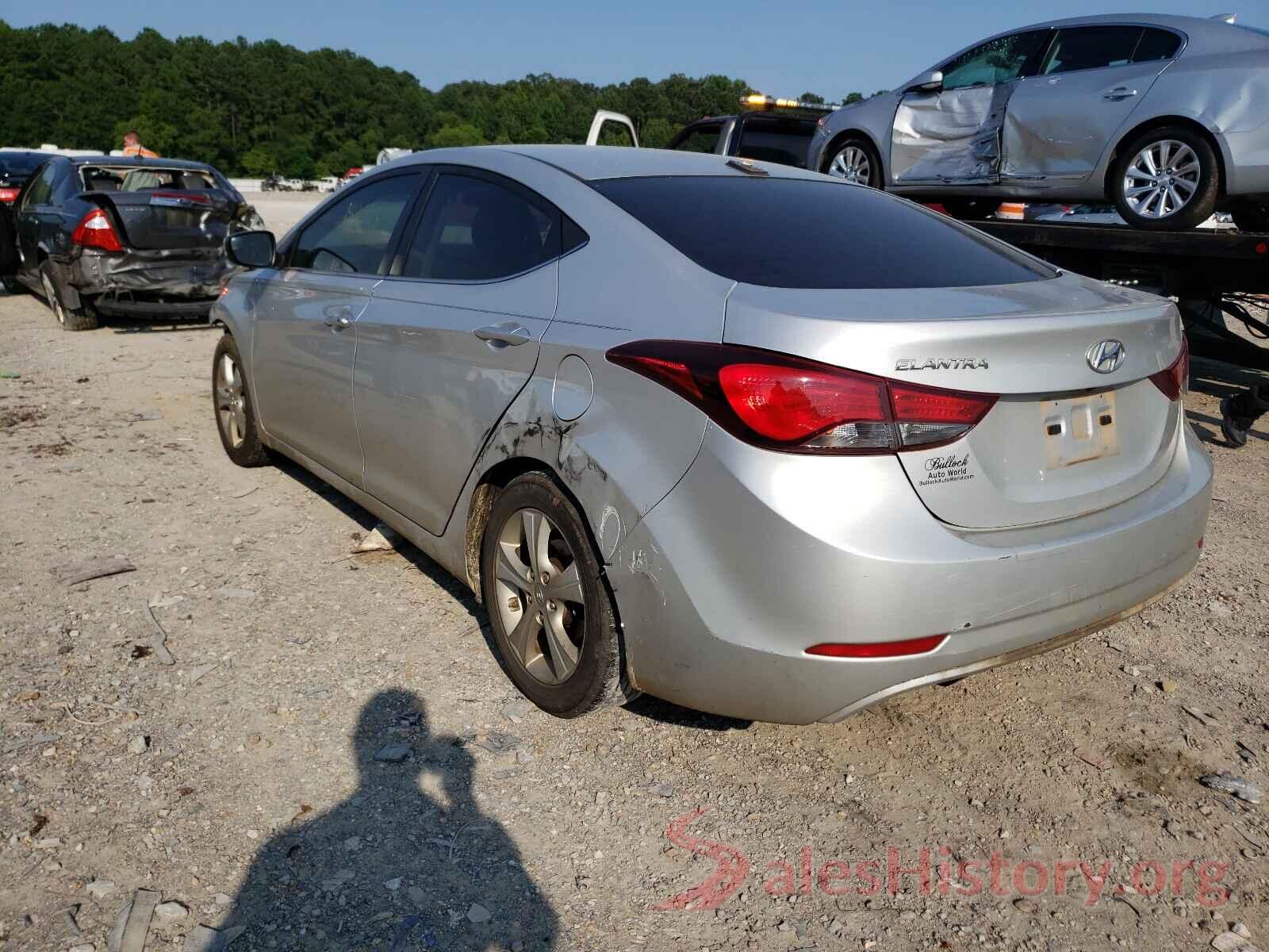 5NPDH4AE1GH784830 2016 HYUNDAI ELANTRA