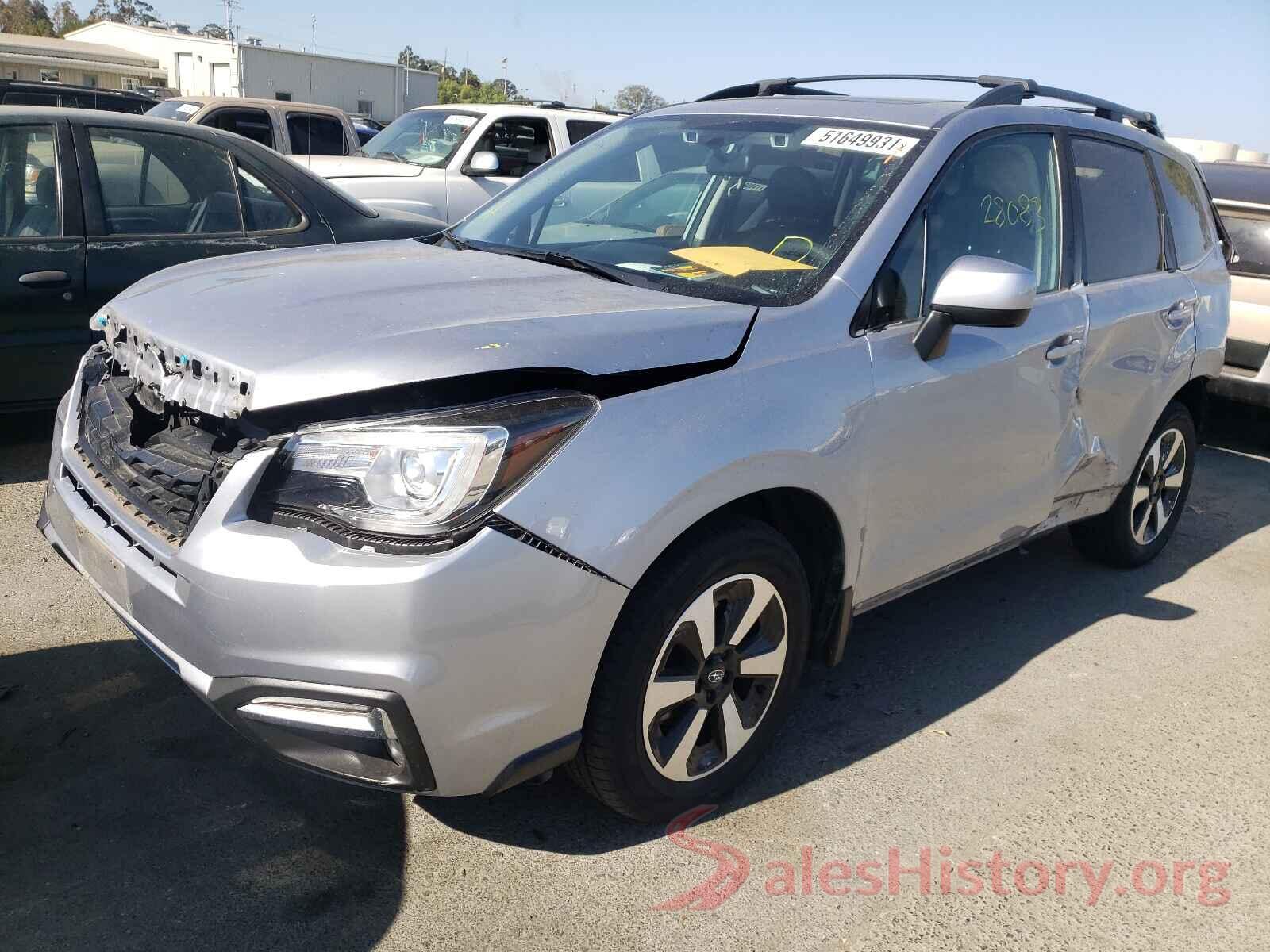 JF2SJARC0HH539709 2017 SUBARU FORESTER