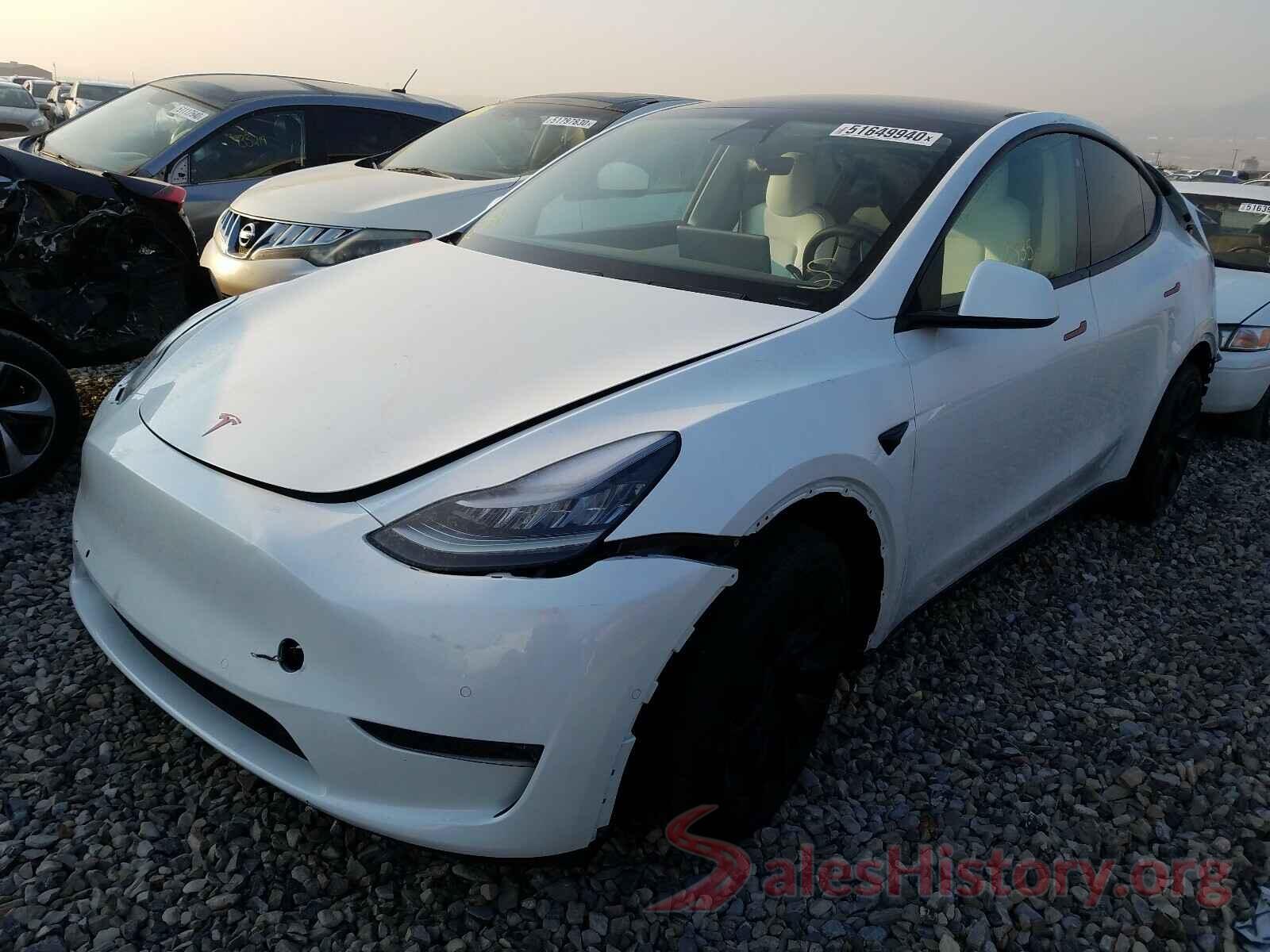 5YJYGDEE2LF025756 2020 TESLA MODEL Y