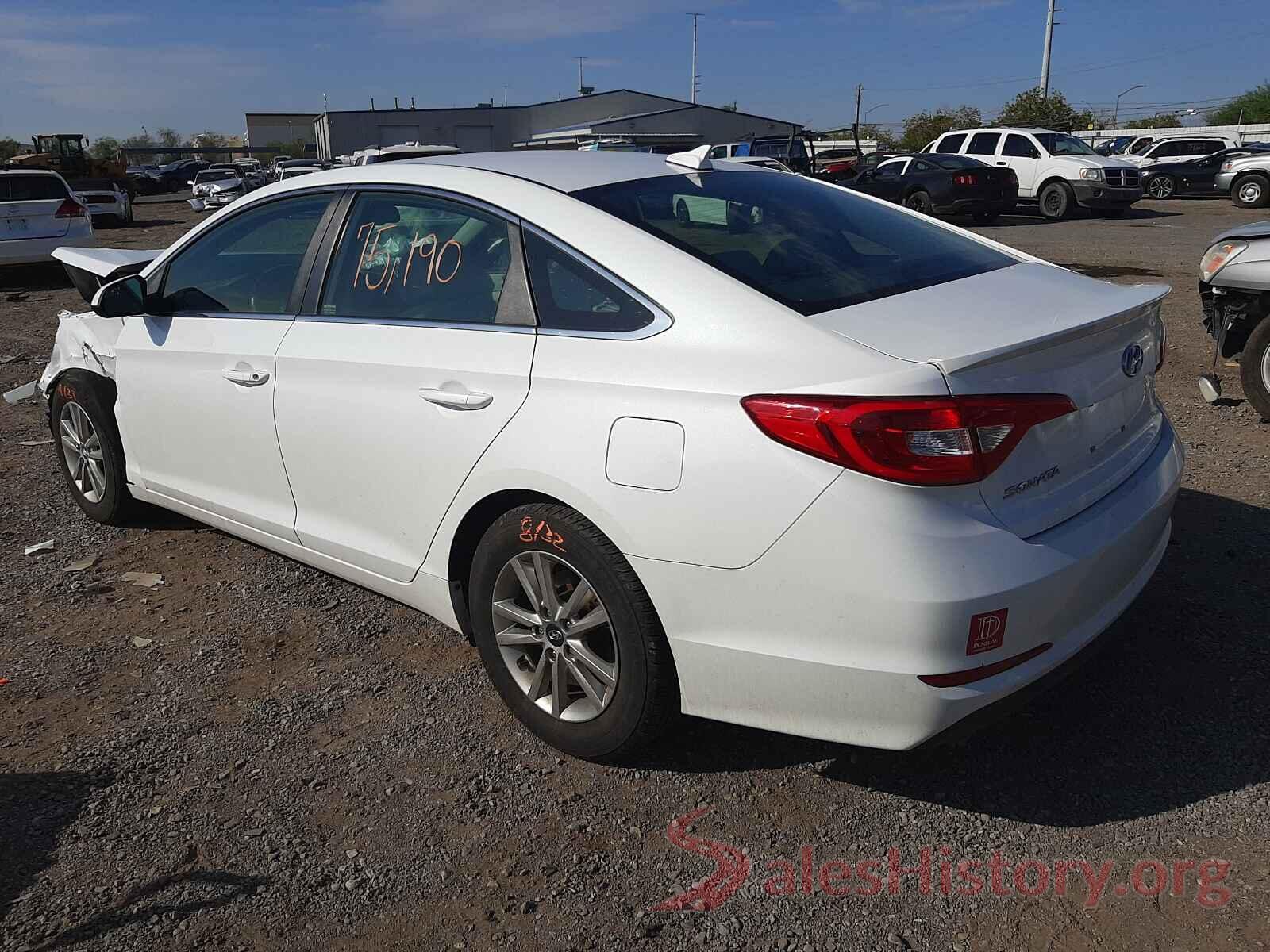 5NPE24AFXGH285037 2016 HYUNDAI SONATA