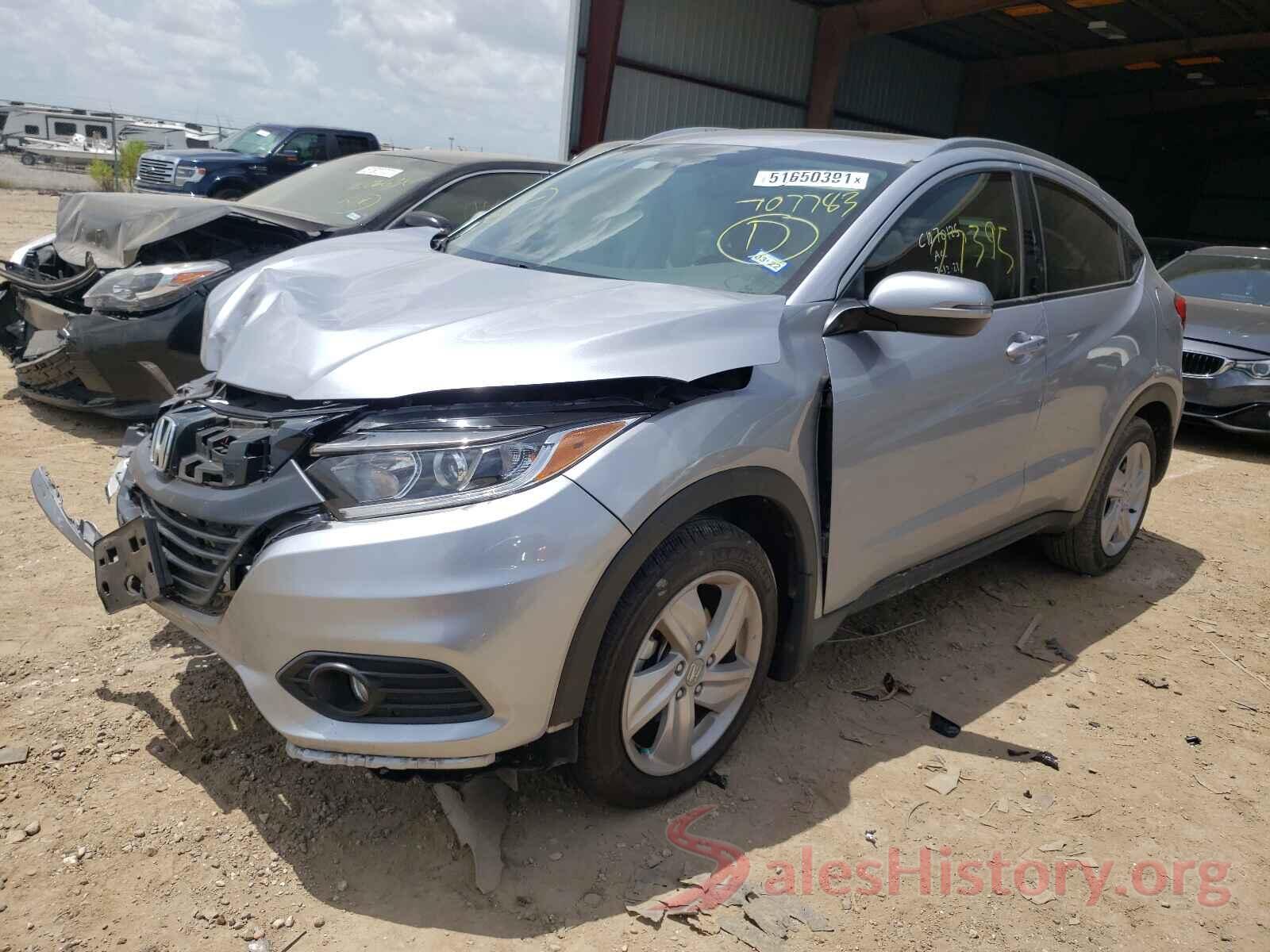 3CZRU5H54KM707783 2019 HONDA HR-V