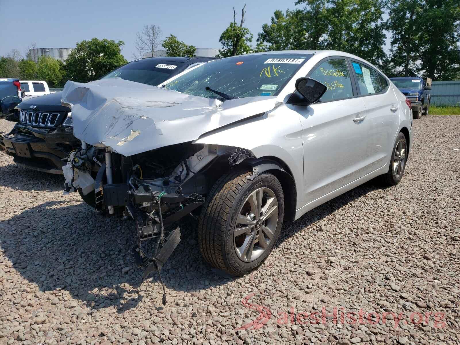 5NPD84LF5JH242871 2018 HYUNDAI ELANTRA