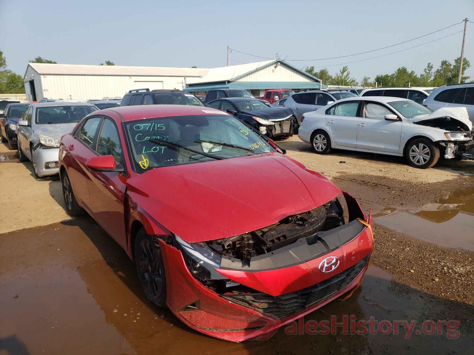 5NPLS4AG4MH035143 2021 HYUNDAI ELANTRA