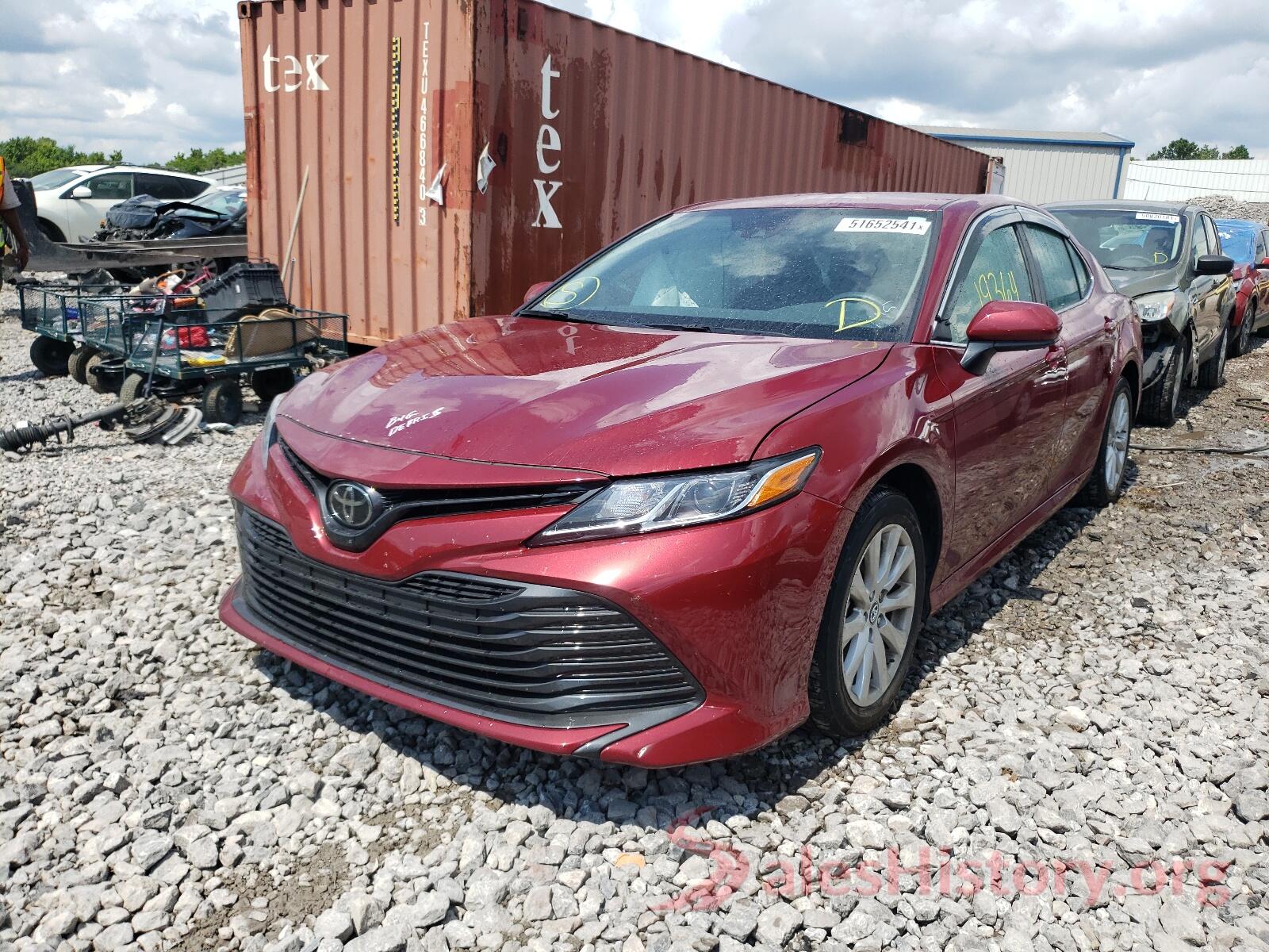 4T1B11HK9KU852467 2019 TOYOTA CAMRY