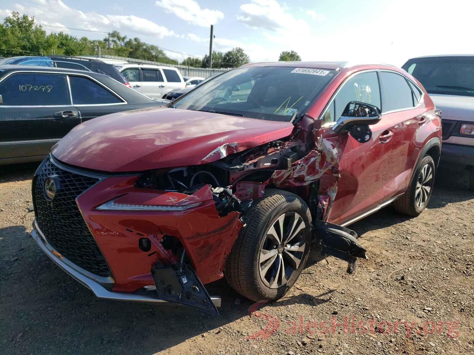 JTJSARDZ0L2235636 2020 LEXUS NX