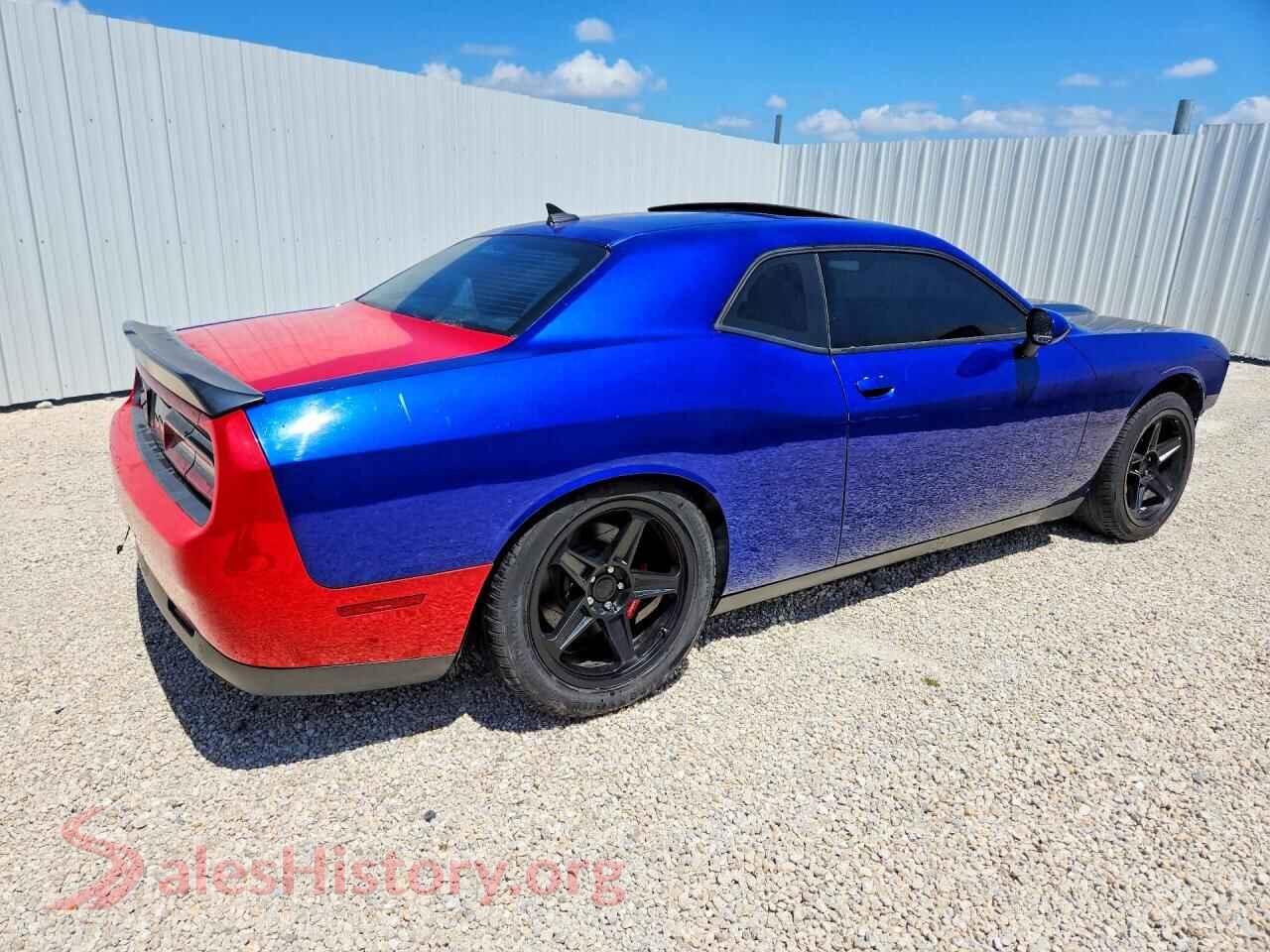 2018 DODGE CHALLENGER VIN 2C3CDZBT5JH205019, right side view