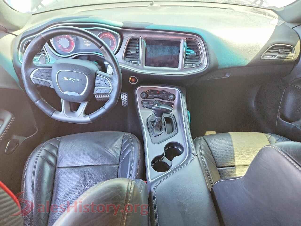 2018 DODGE CHALLENGER VIN 2C3CDZBT5JH205019, interior dashboard