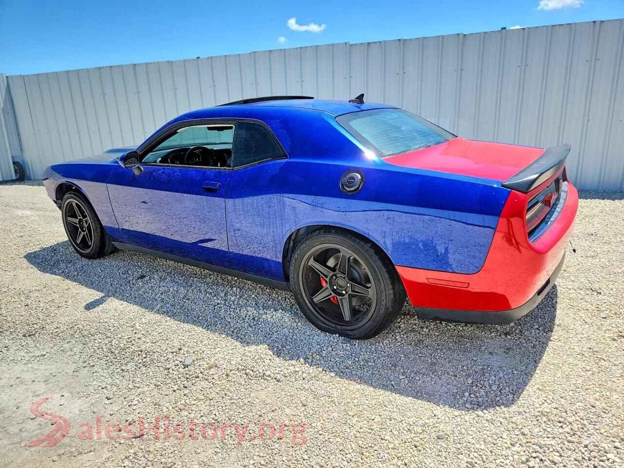 2018 DODGE CHALLENGER VIN 2C3CDZBT5JH205019, front view