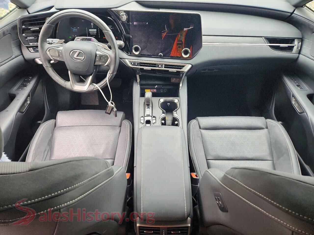 2025 LEXUS RX330 VIN JTJCJMGA7S2024901, interior dashboard