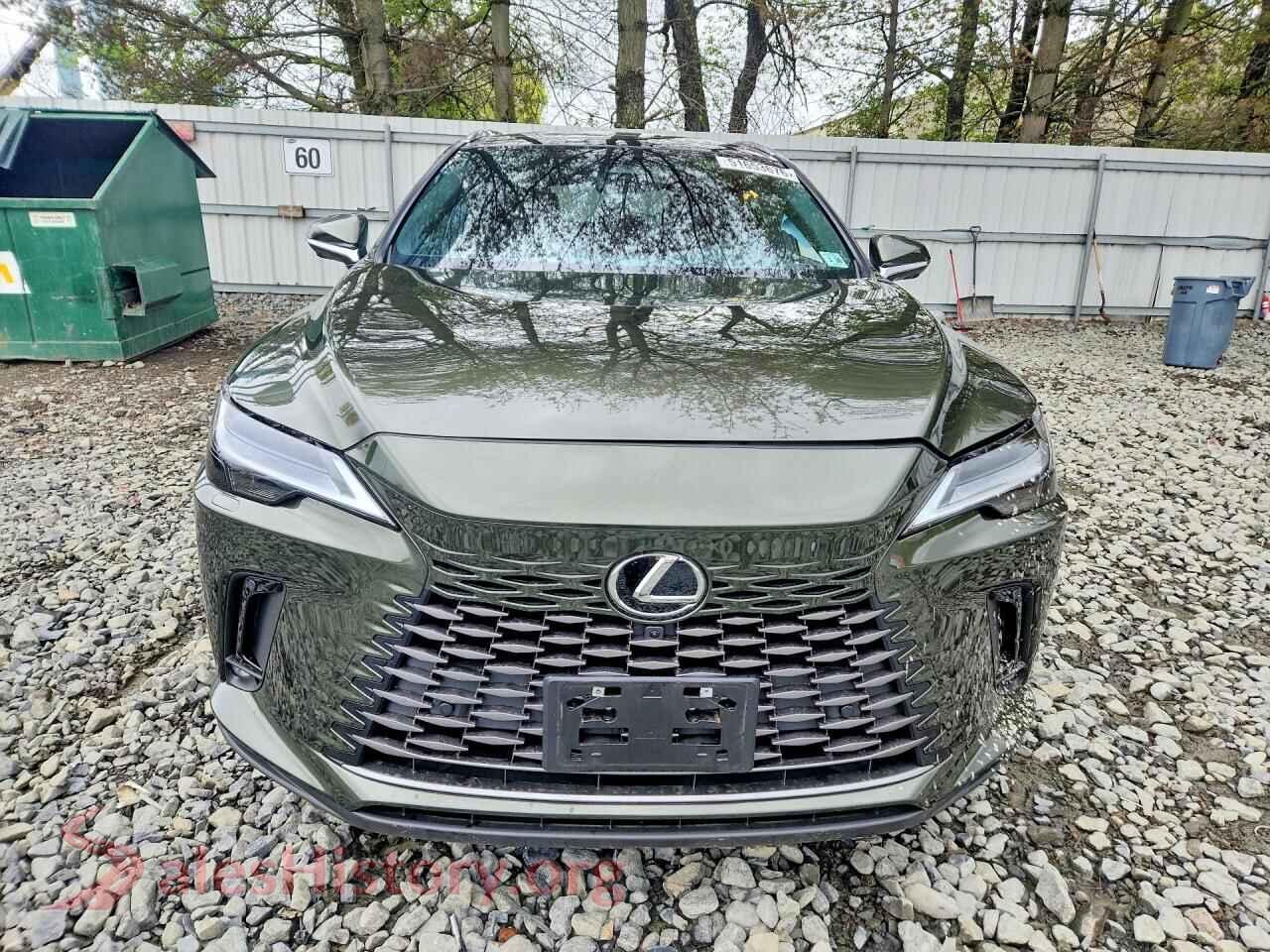 2025 LEXUS RX330 VIN JTJCJMGA7S2024901, rear view