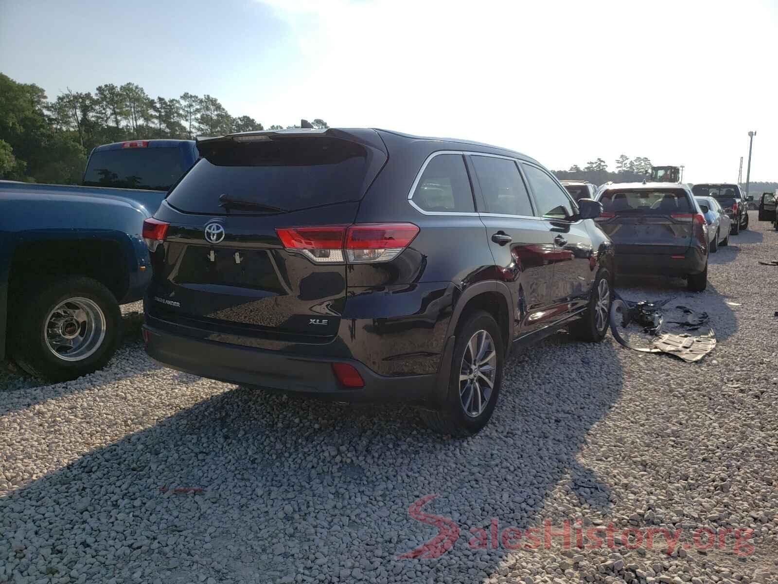 5TDKZRFH4JS545732 2018 TOYOTA HIGHLANDER