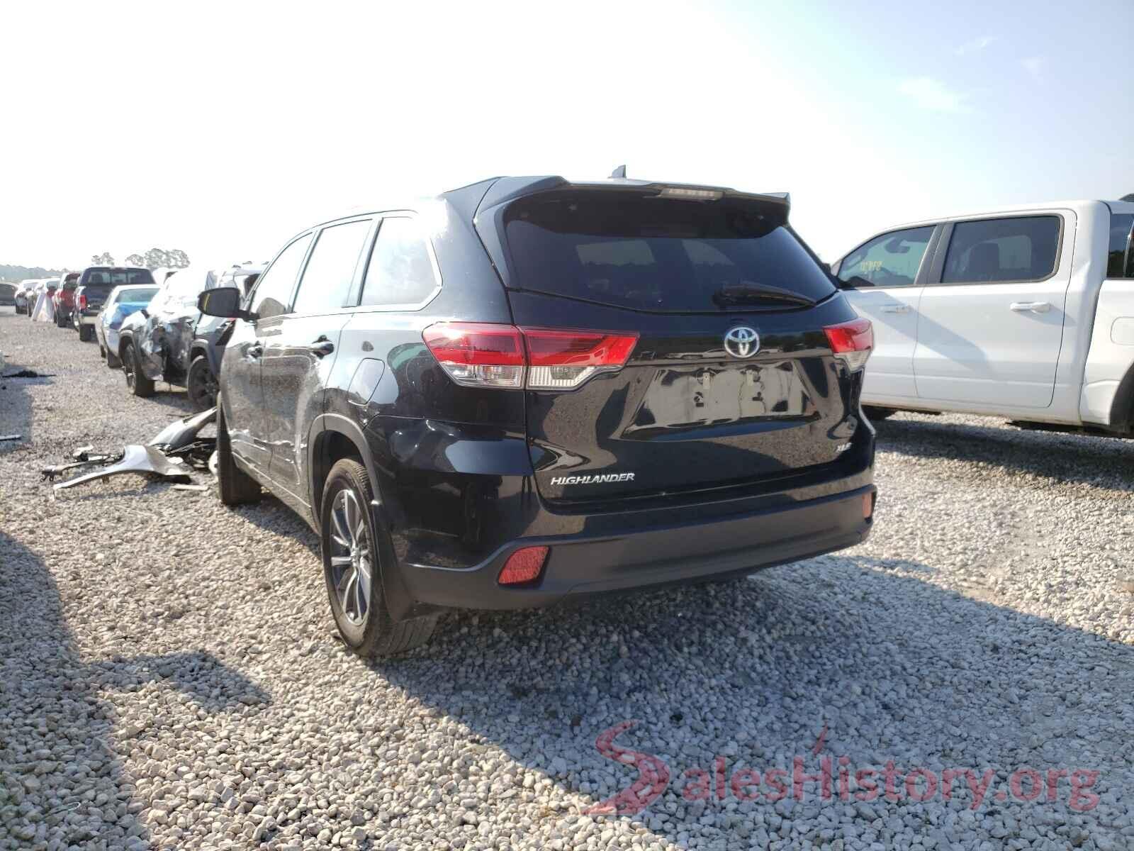 5TDKZRFH4JS545732 2018 TOYOTA HIGHLANDER