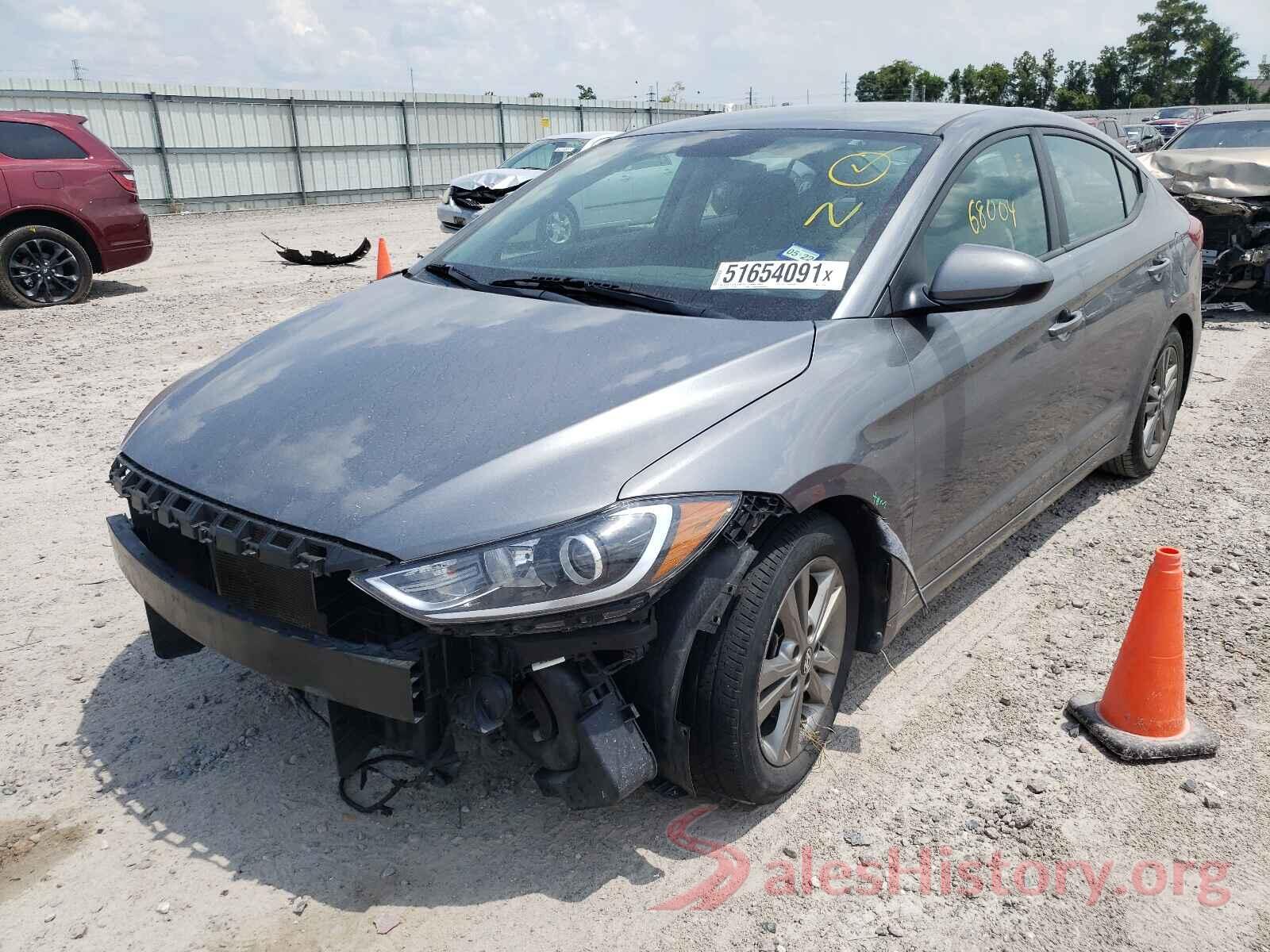 5NPD84LF4JH316670 2018 HYUNDAI ELANTRA