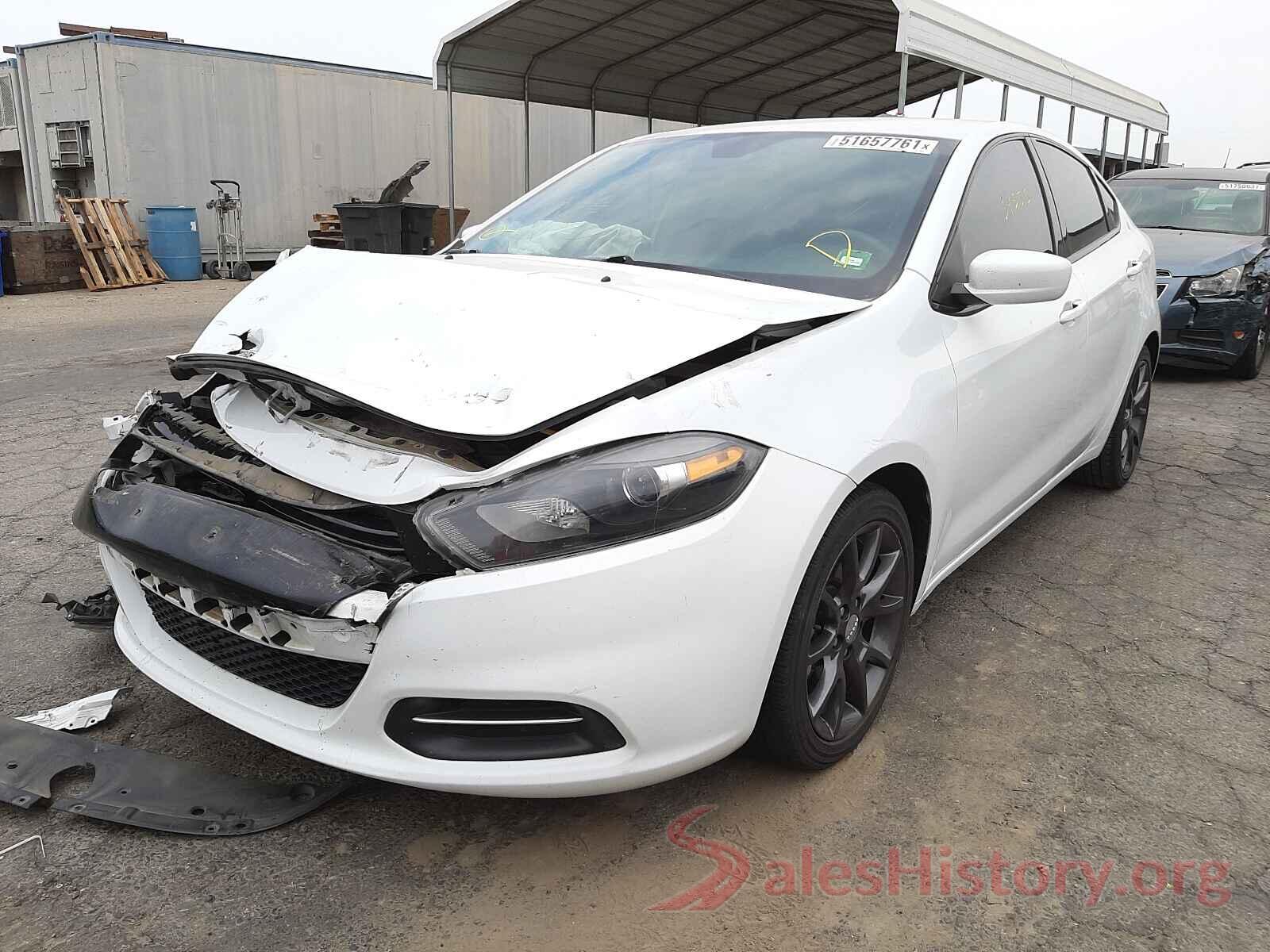 1C3CDFAA6GD529908 2016 DODGE DART