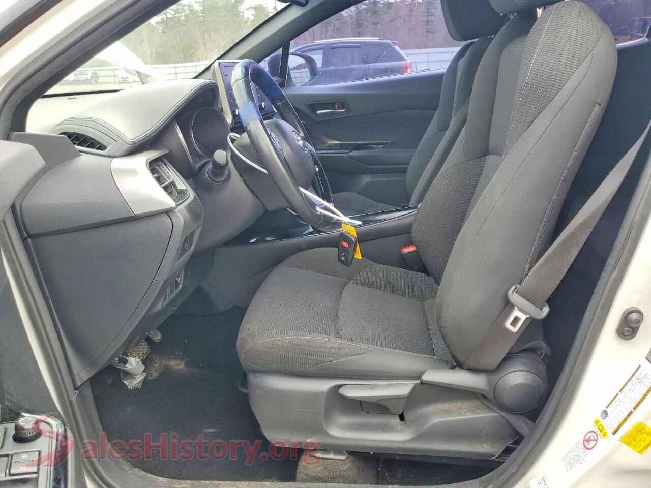 2019 TOYOTA C-HR VIN NMTKHMBX7KR100503, engine bay