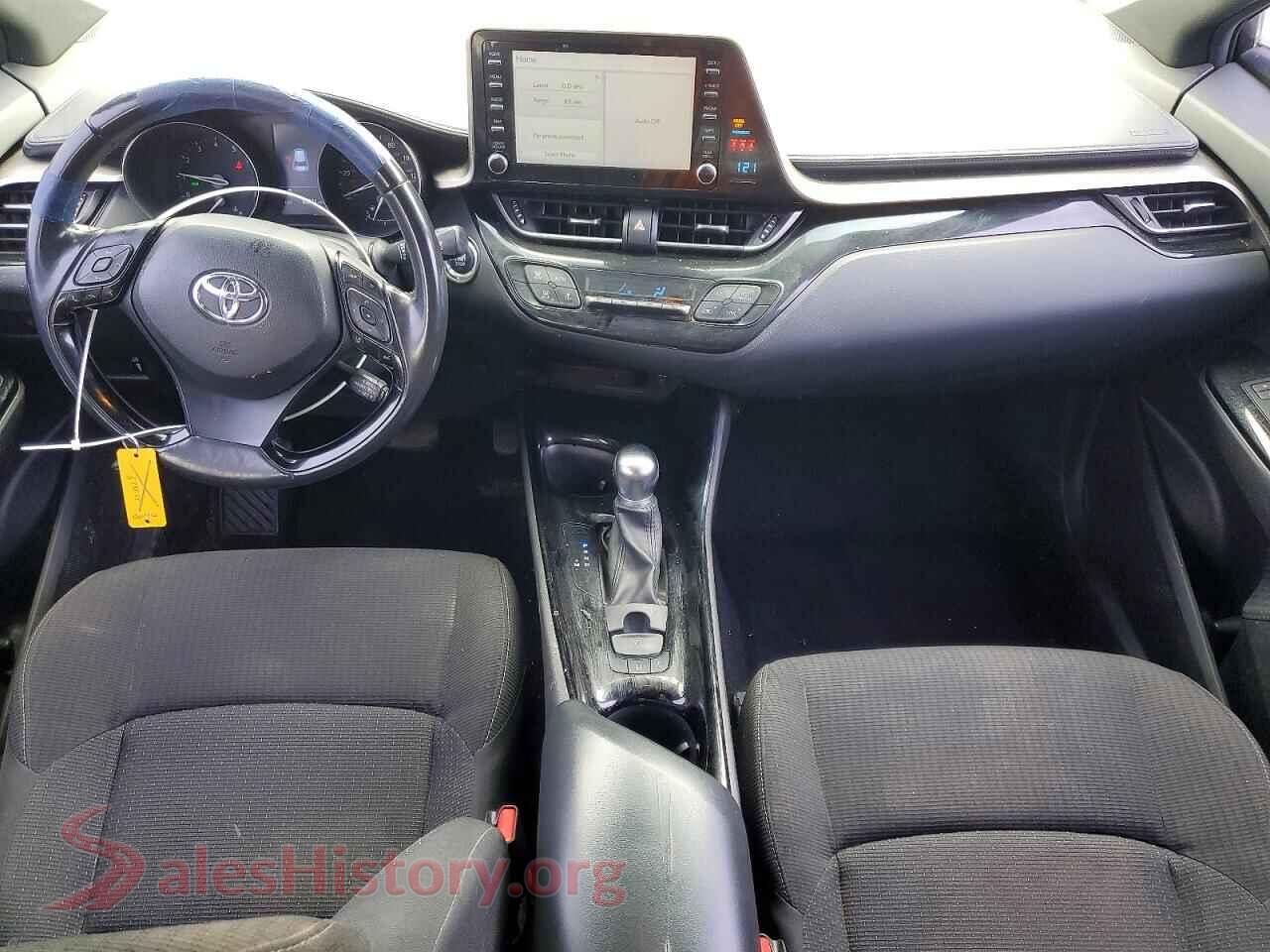 2019 TOYOTA C-HR VIN NMTKHMBX7KR100503, interior dashboard