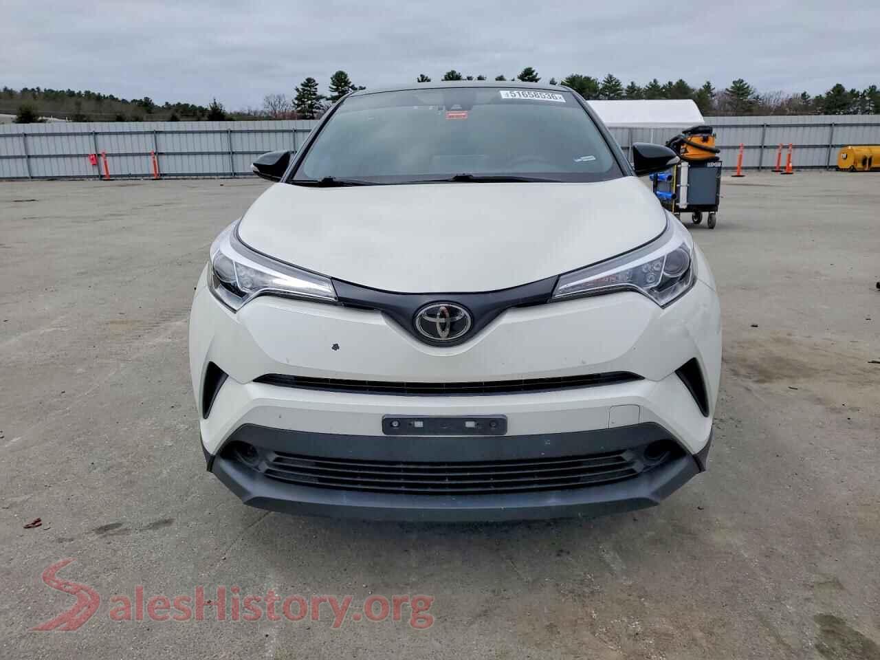 2019 TOYOTA C-HR VIN NMTKHMBX7KR100503, rear view