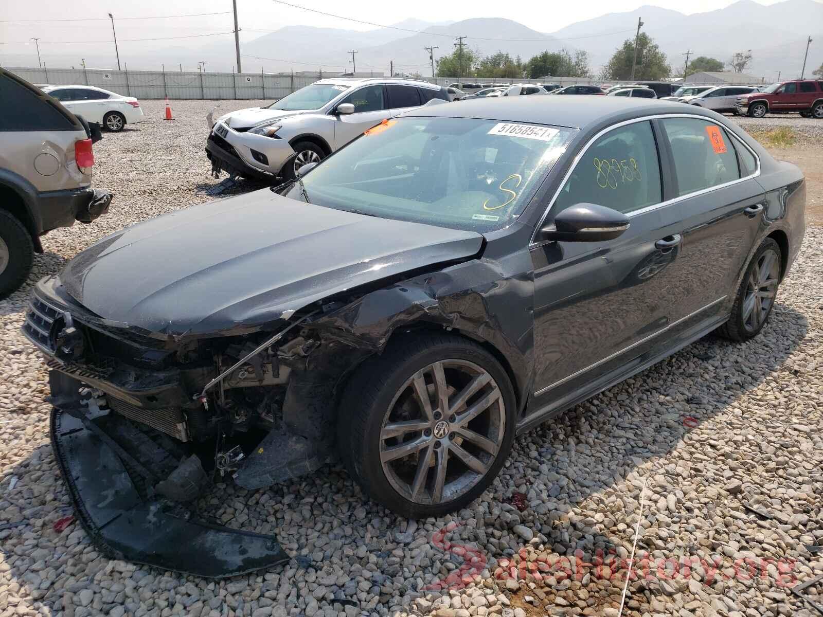 1VWAS7A33GC047593 2016 VOLKSWAGEN PASSAT