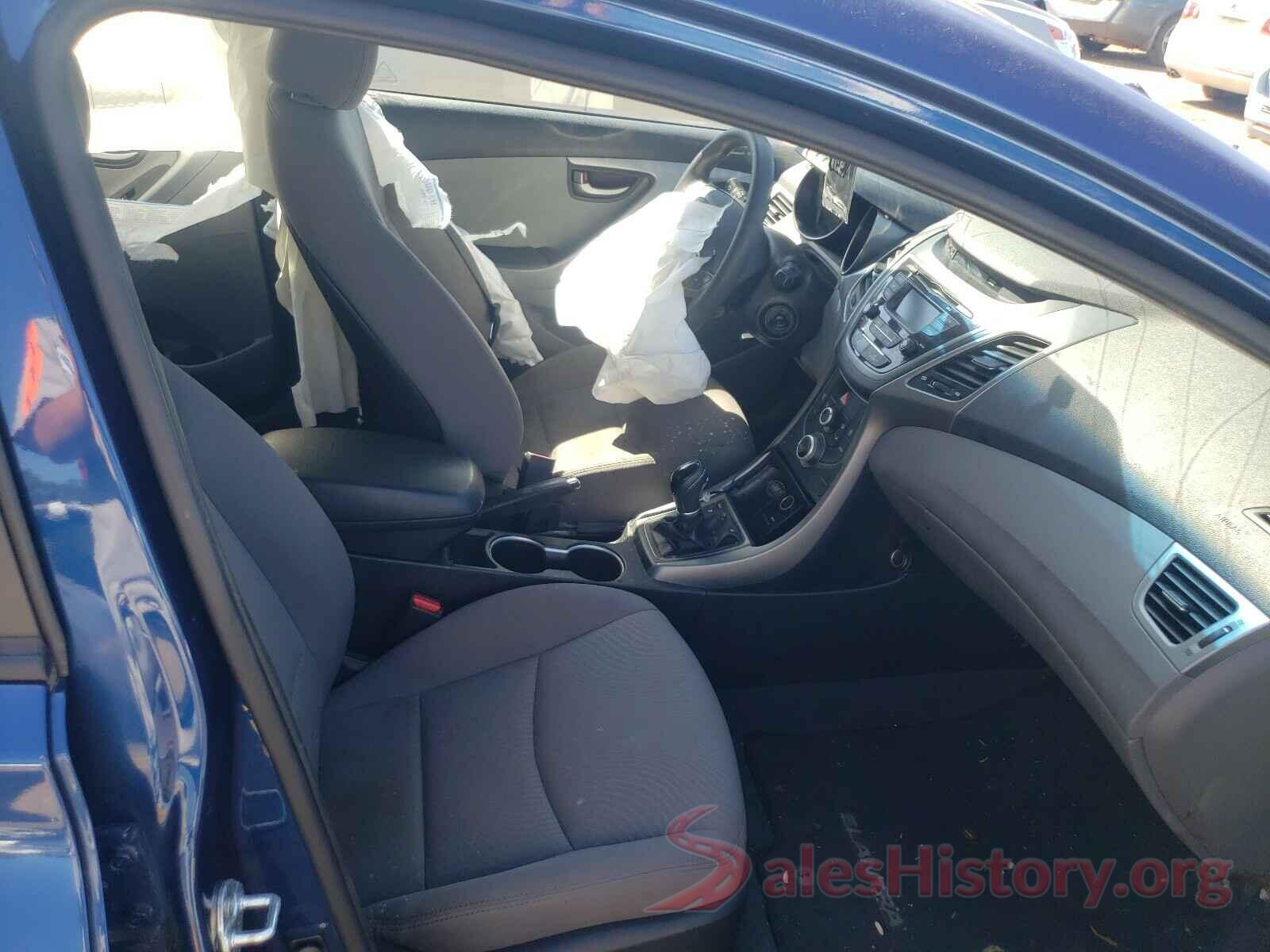 5NPDH4AE0GH748255 2016 HYUNDAI ELANTRA