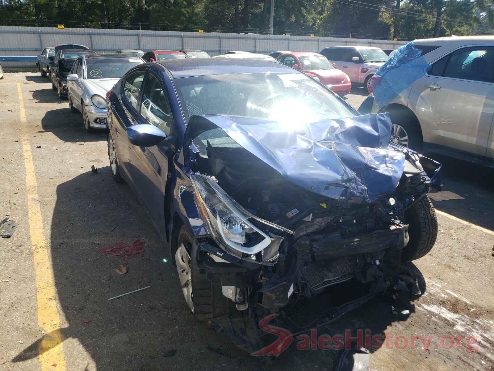 5NPDH4AE0GH748255 2016 HYUNDAI ELANTRA