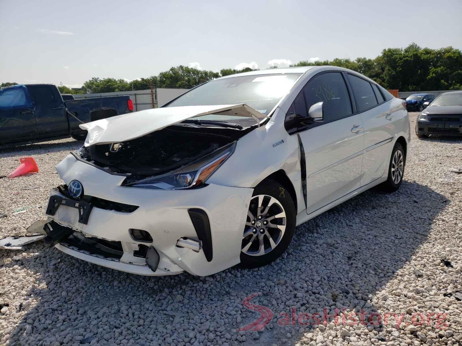 JTDKARFU6L3104418 2020 TOYOTA PRIUS