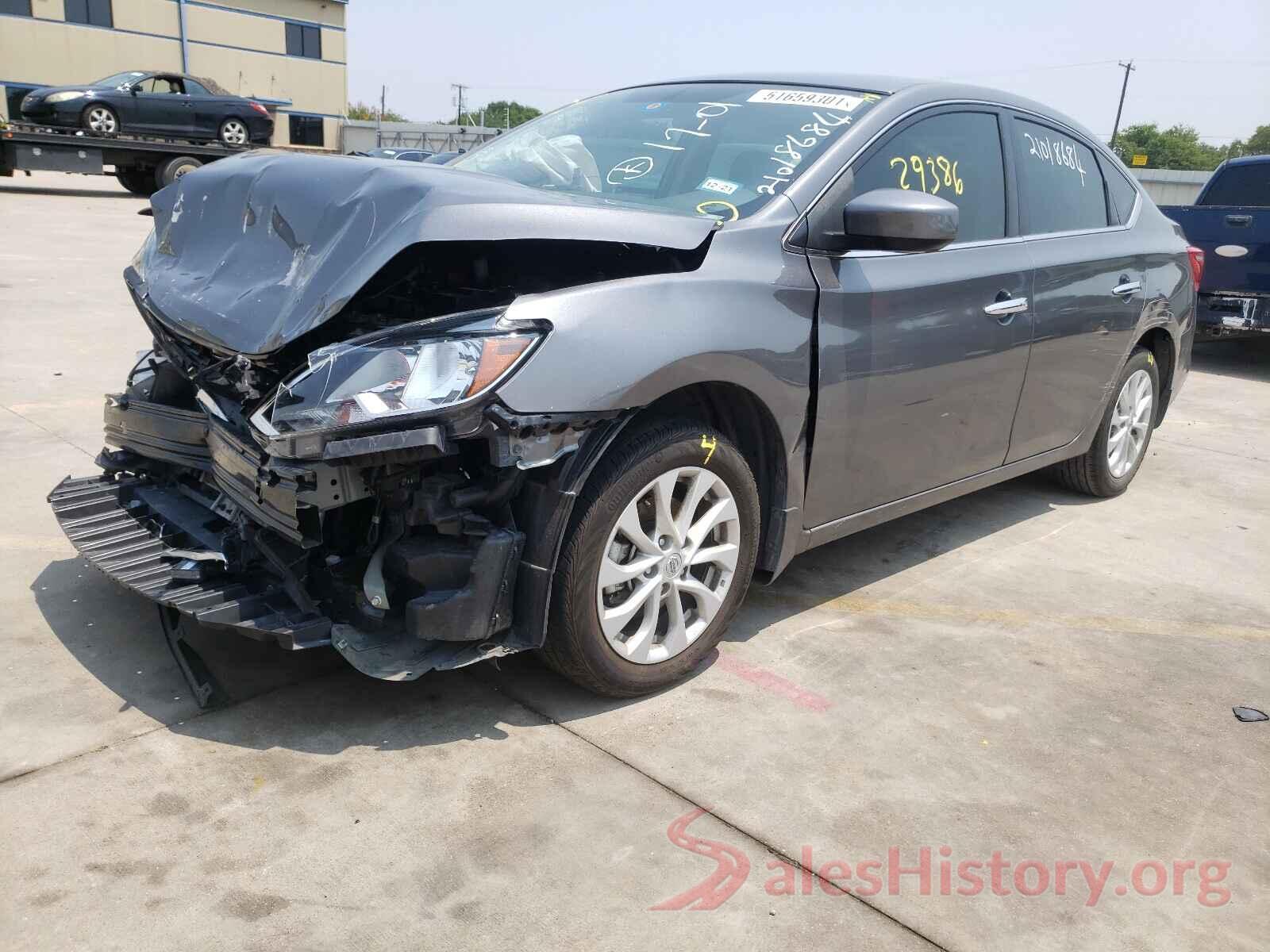 3N1AB7AP6KY244024 2019 NISSAN SENTRA