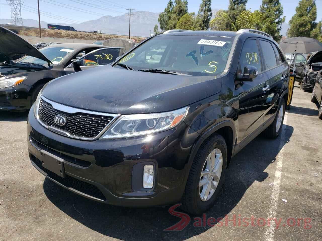 5XYKT3A66EG438754 2014 KIA SORENTO