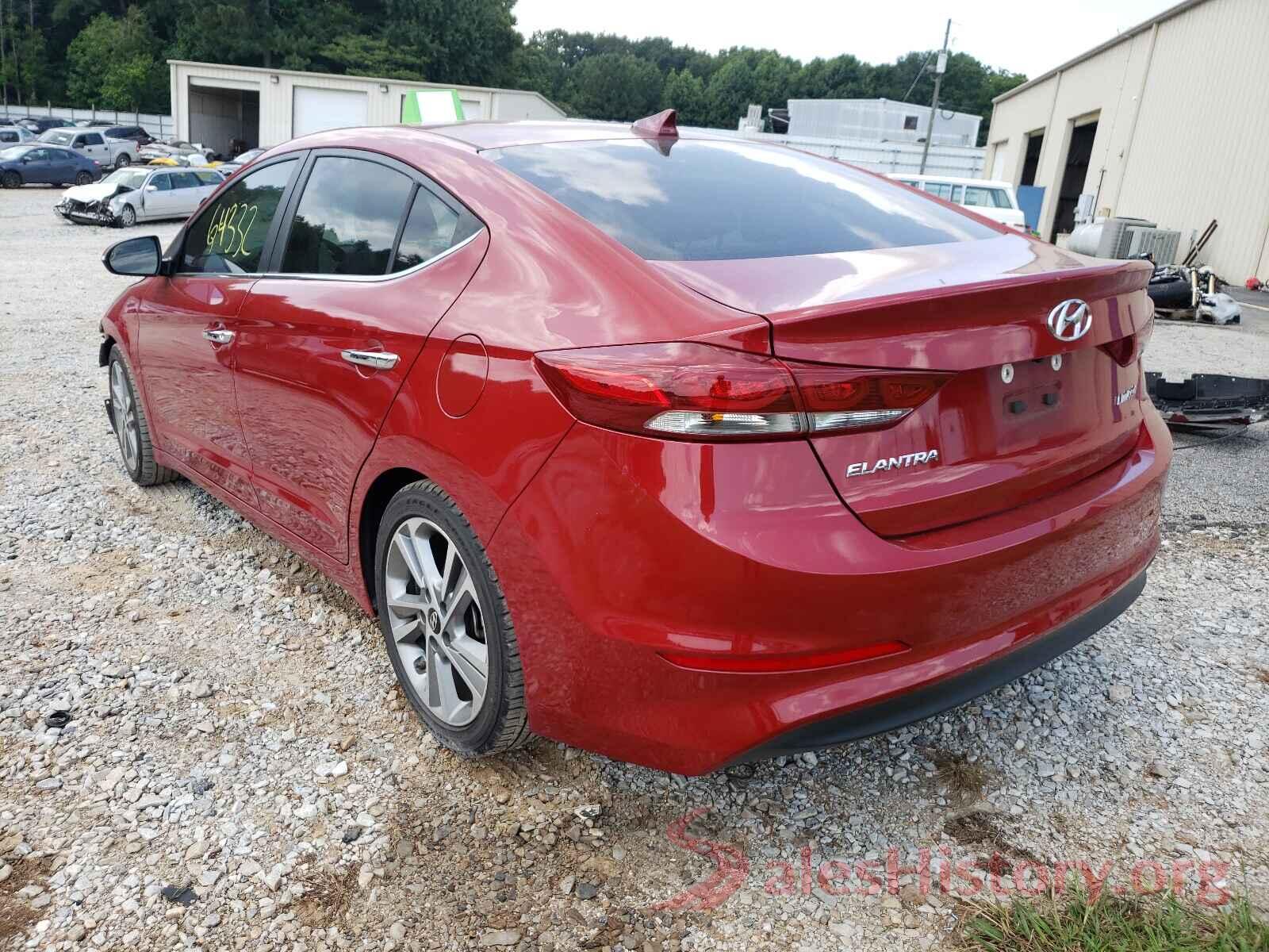 KMHD84LF7HU299147 2017 HYUNDAI ELANTRA