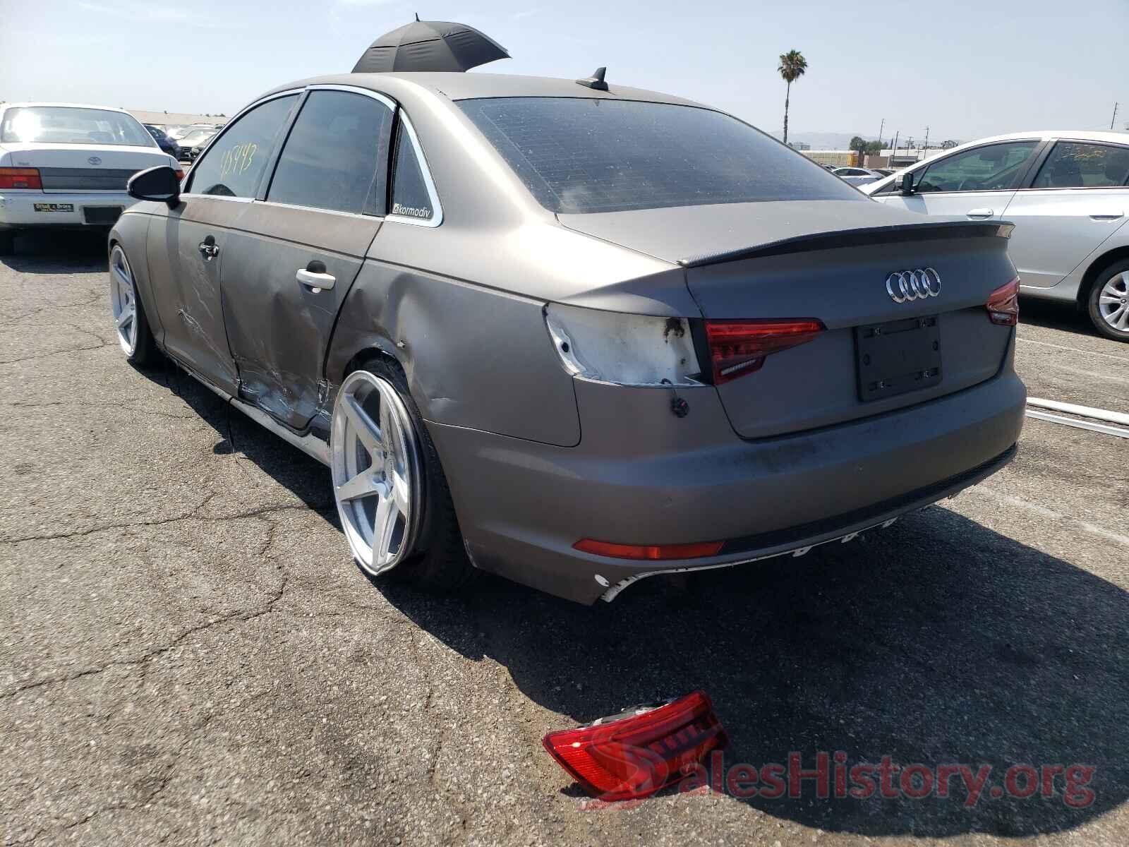 WAULNAF44HN064374 2017 AUDI A4