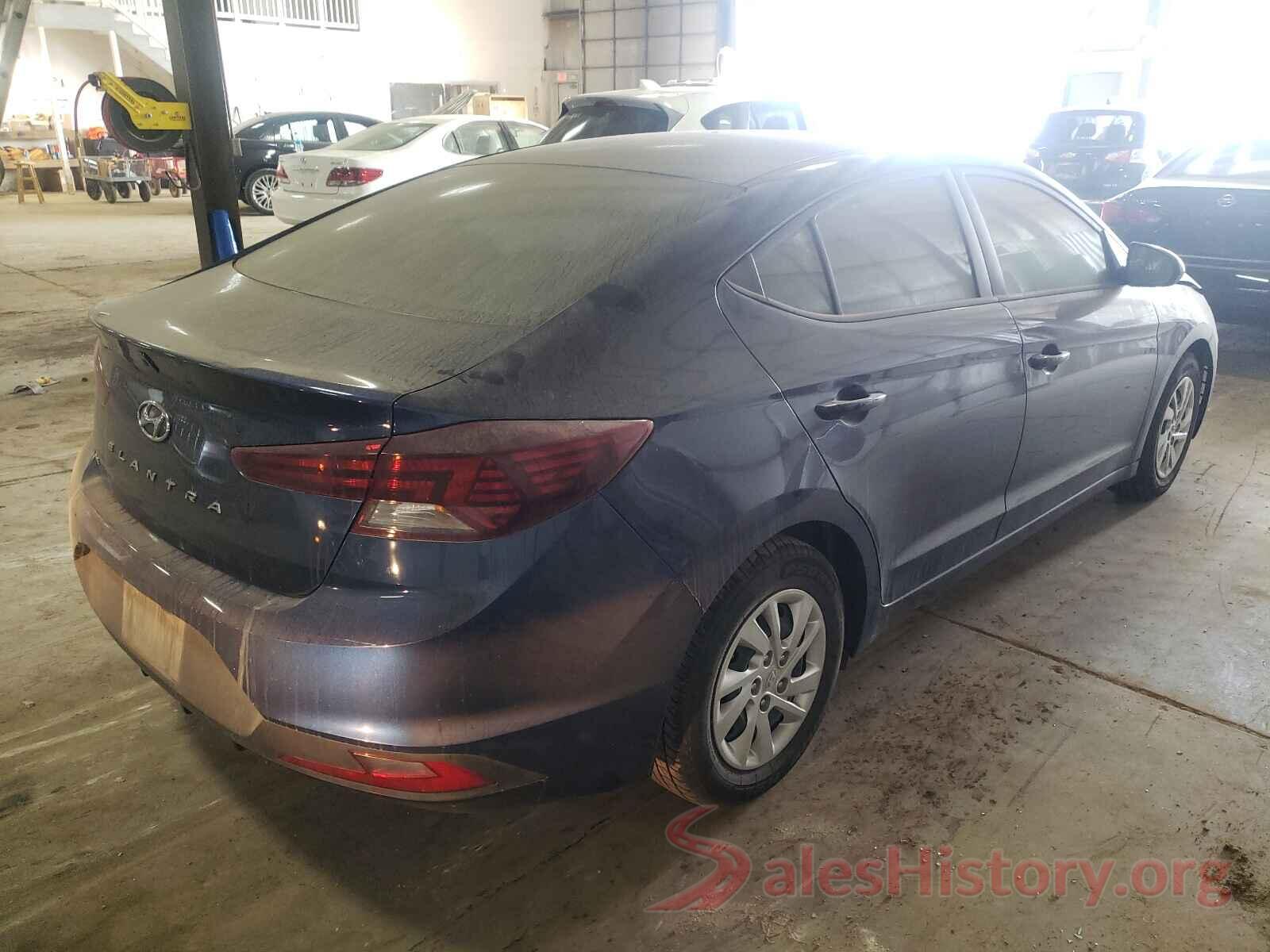 5NPD74LF5KH496407 2019 HYUNDAI ELANTRA