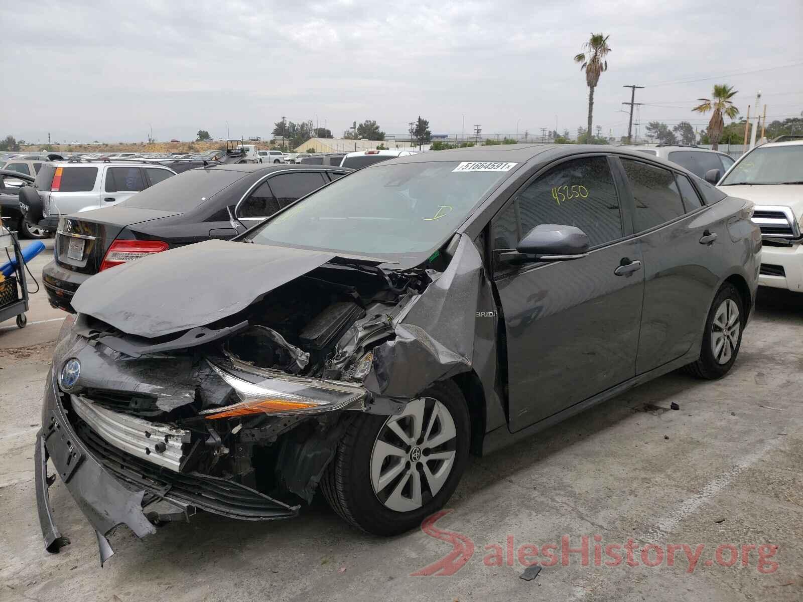 JTDKARFU2H3034813 2017 TOYOTA PRIUS