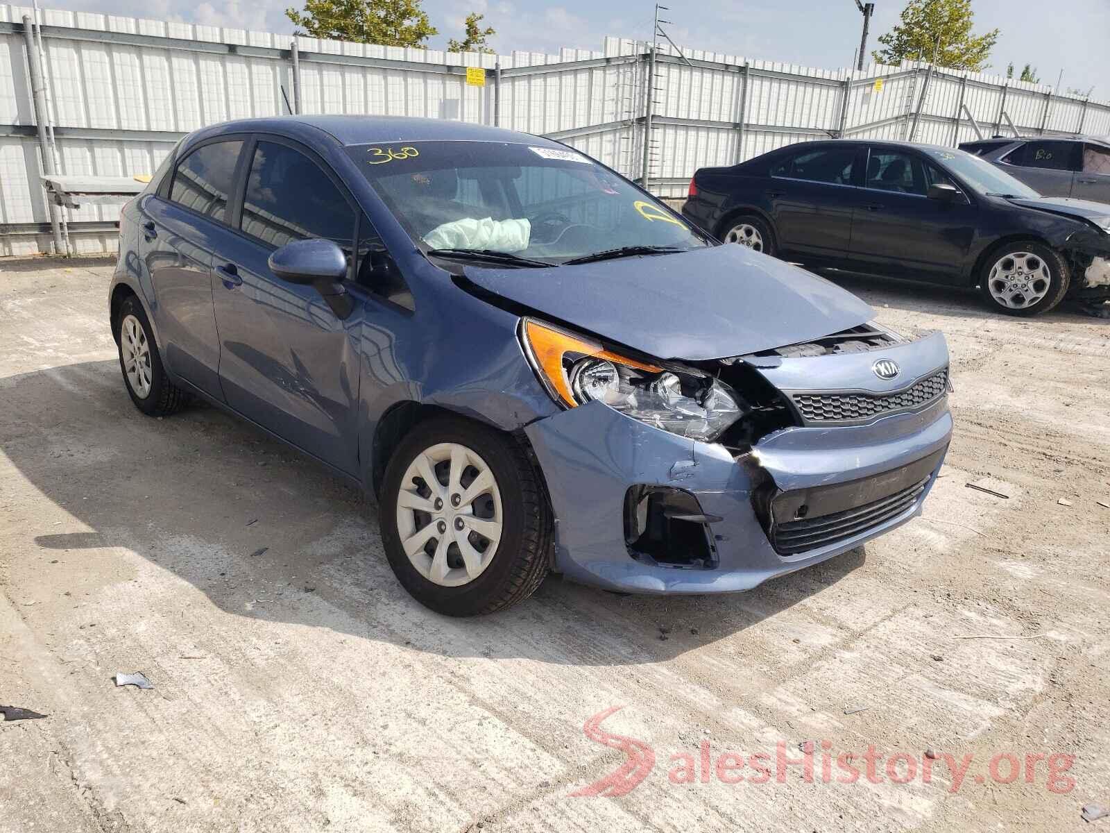 KNADM5A3XG6597240 2016 KIA RIO