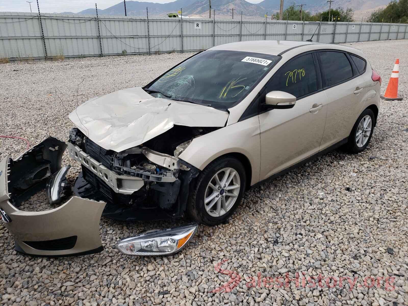 1FADP3K23HL230743 2017 FORD FOCUS