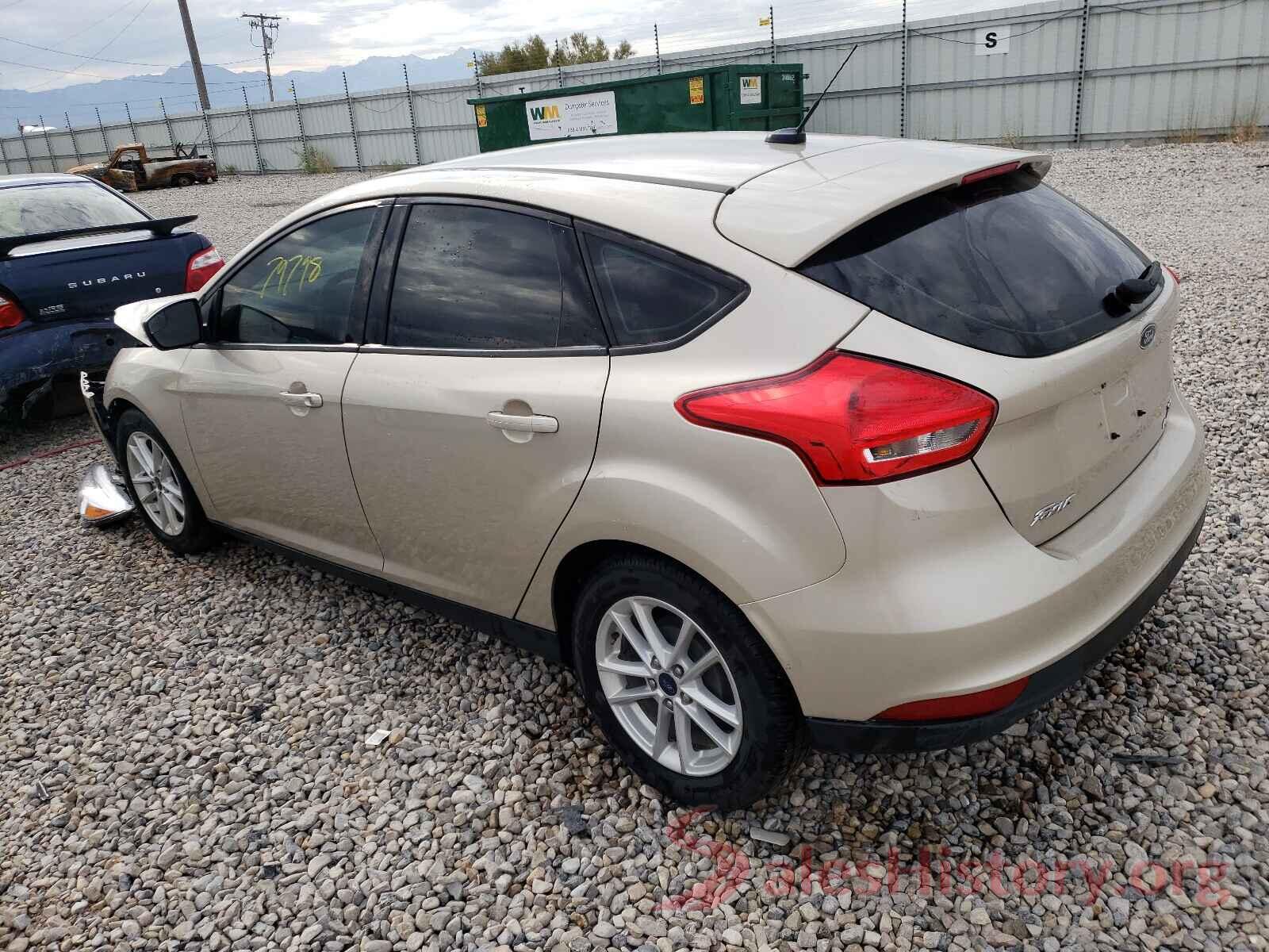 1FADP3K23HL230743 2017 FORD FOCUS