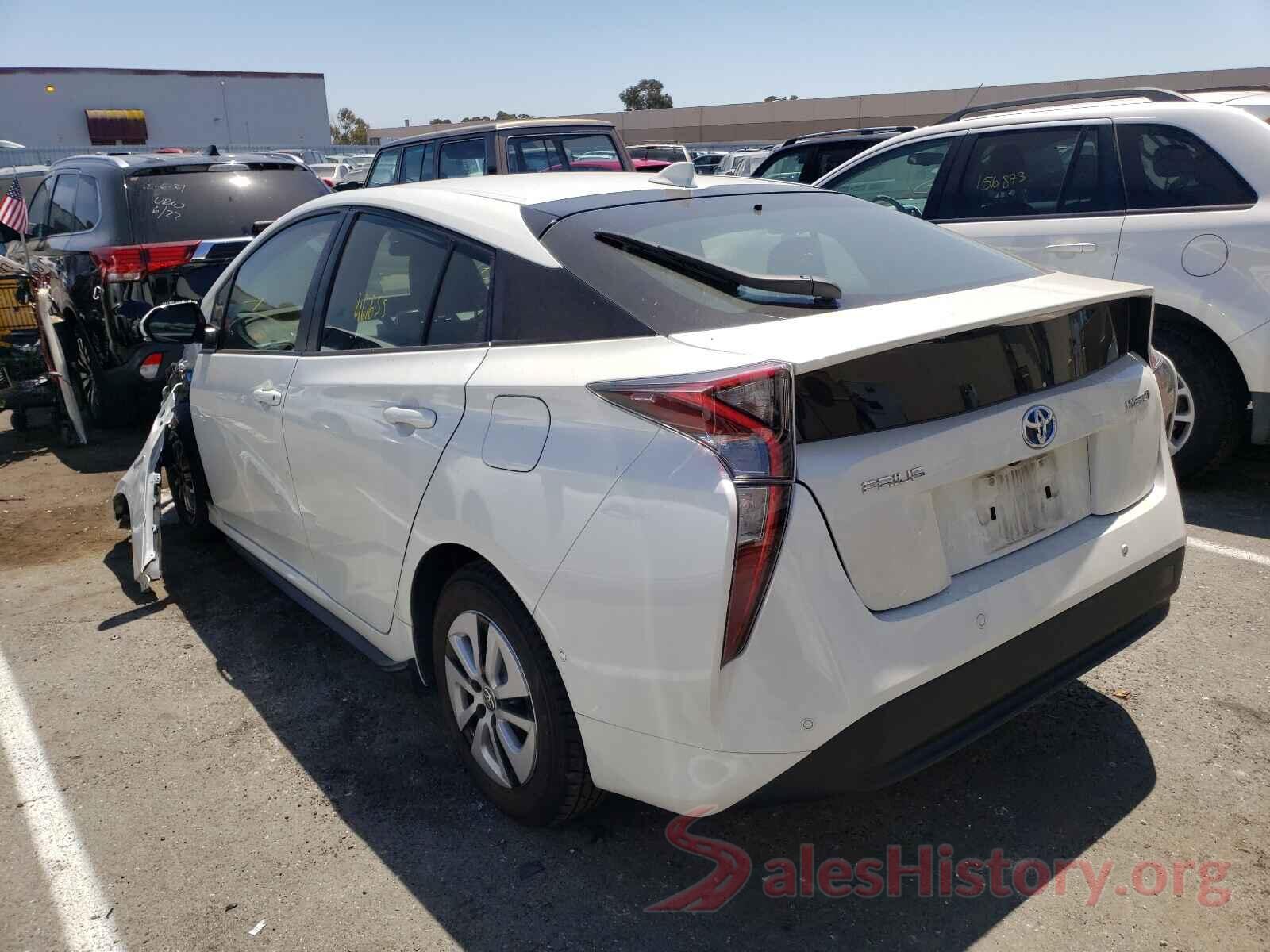 JTDKBRFU2H3056310 2017 TOYOTA PRIUS