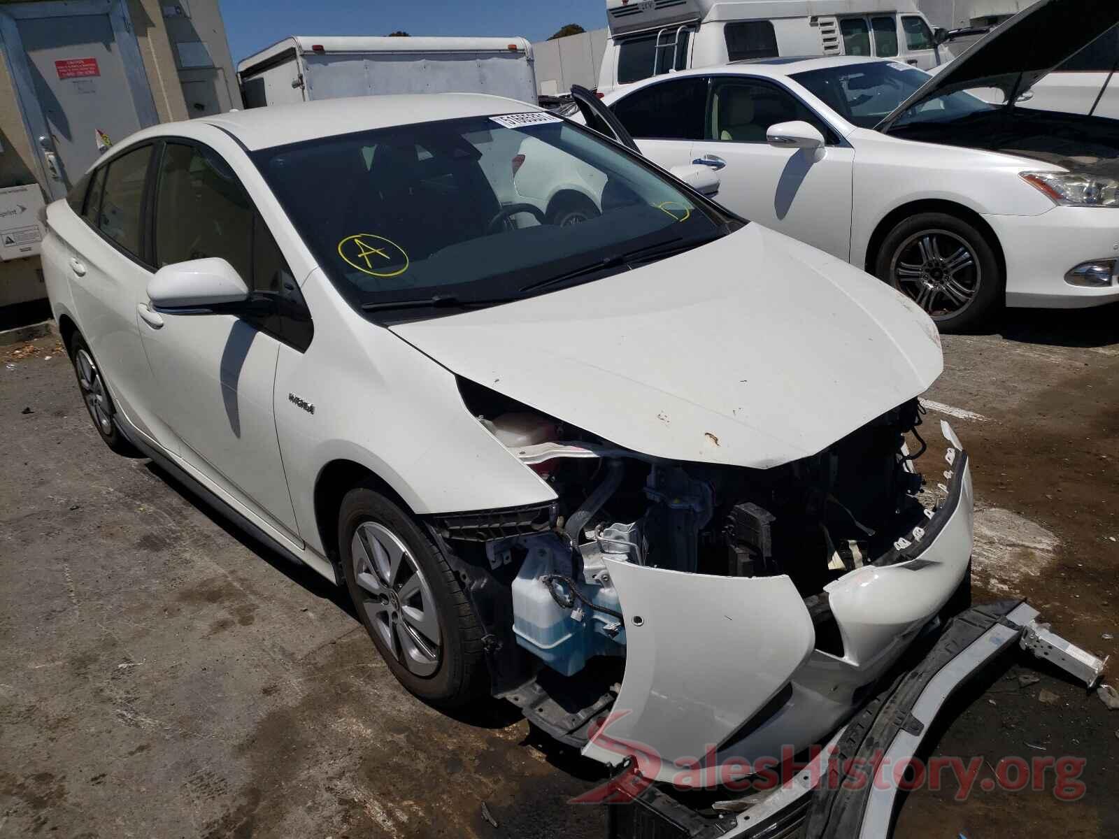 JTDKBRFU2H3056310 2017 TOYOTA PRIUS