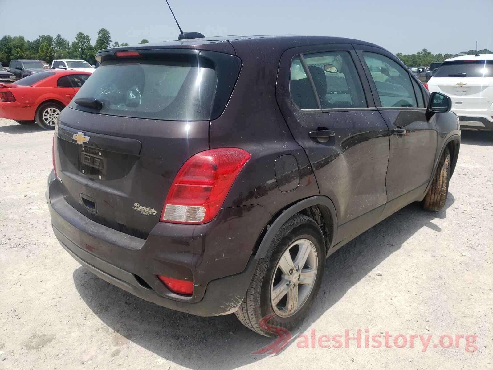 KL7CJKSB5LB346233 2020 CHEVROLET TRAX