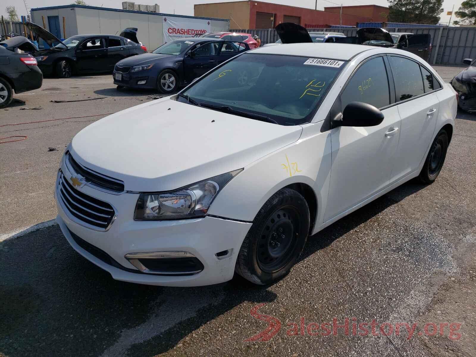 1G1PC5SHXG7105631 2016 CHEVROLET CRUZE