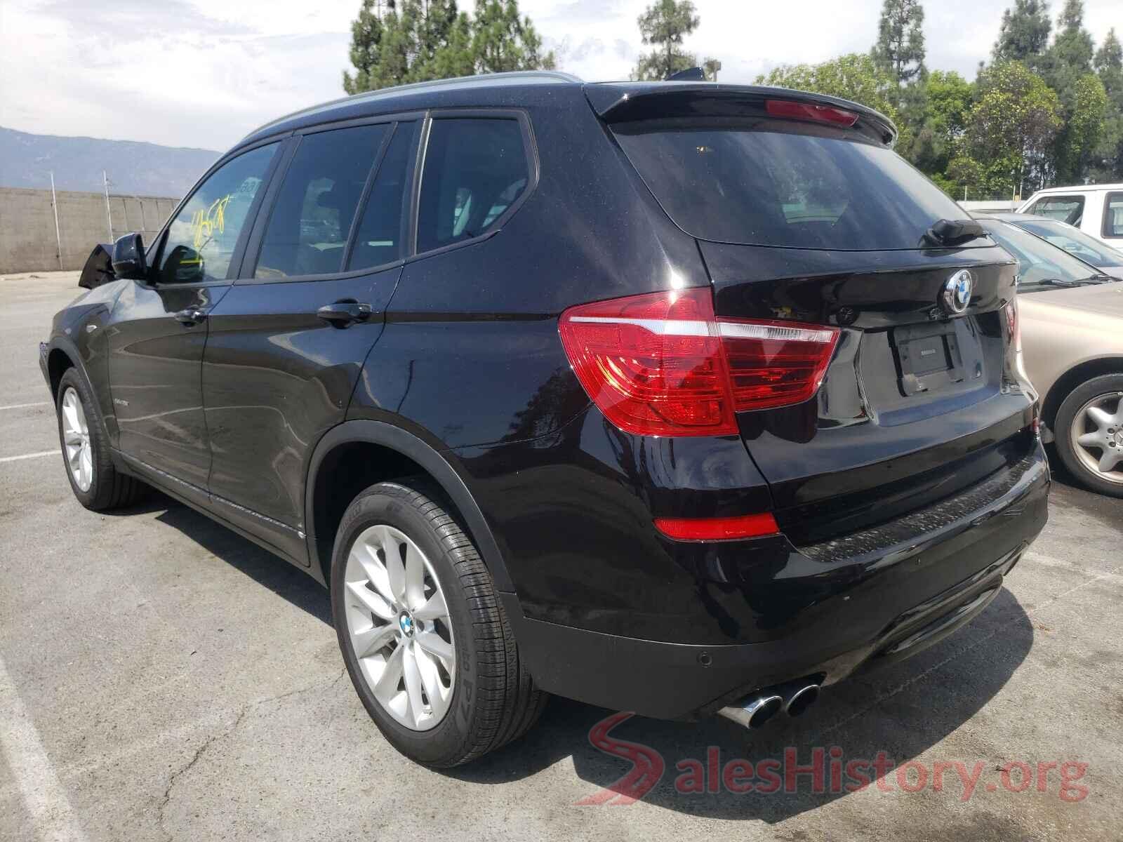 5UXWZ7C30H0V87583 2017 BMW X3