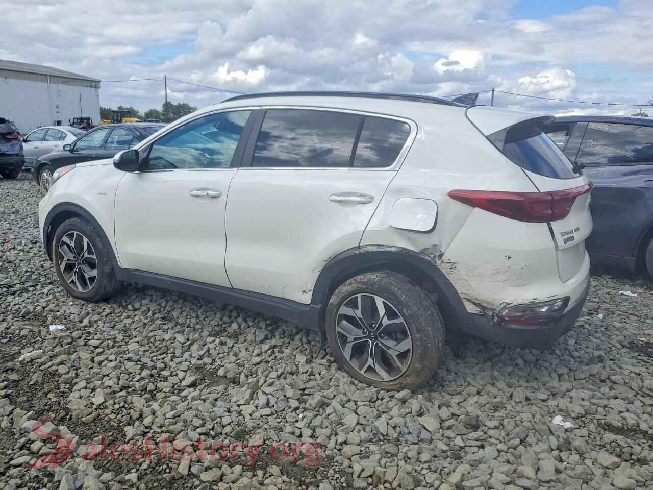 2021 KIA SPORTAGE VIN KNDPNCAC9M7937291, front view