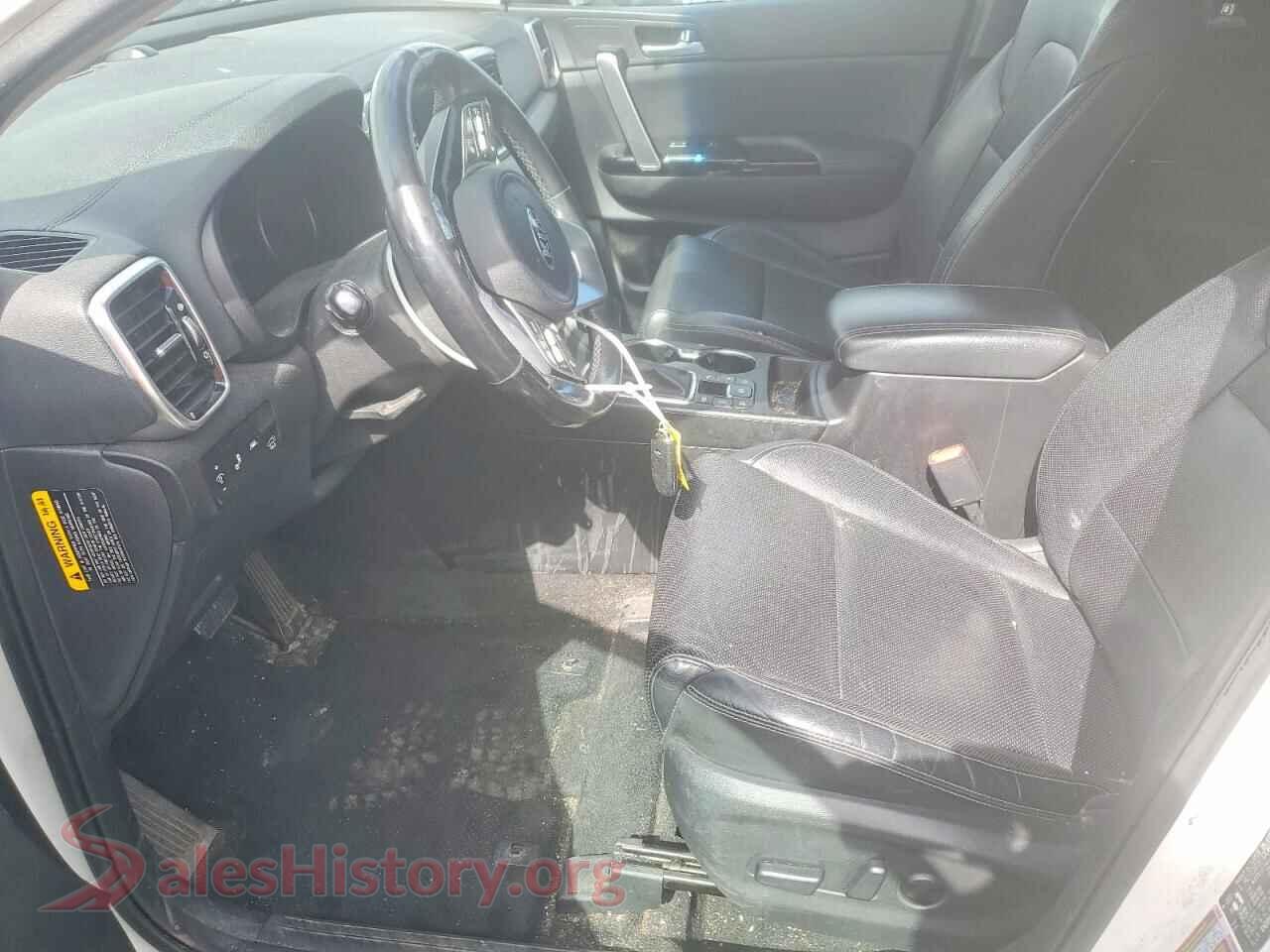 2021 KIA SPORTAGE VIN KNDPNCAC9M7937291, engine bay