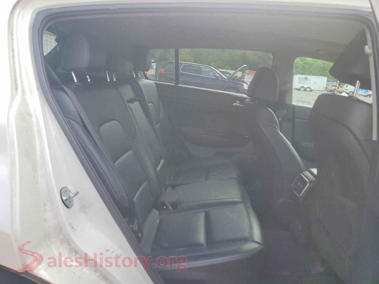 2021 KIA SPORTAGE VIN KNDPNCAC9M7937291, VIN plate