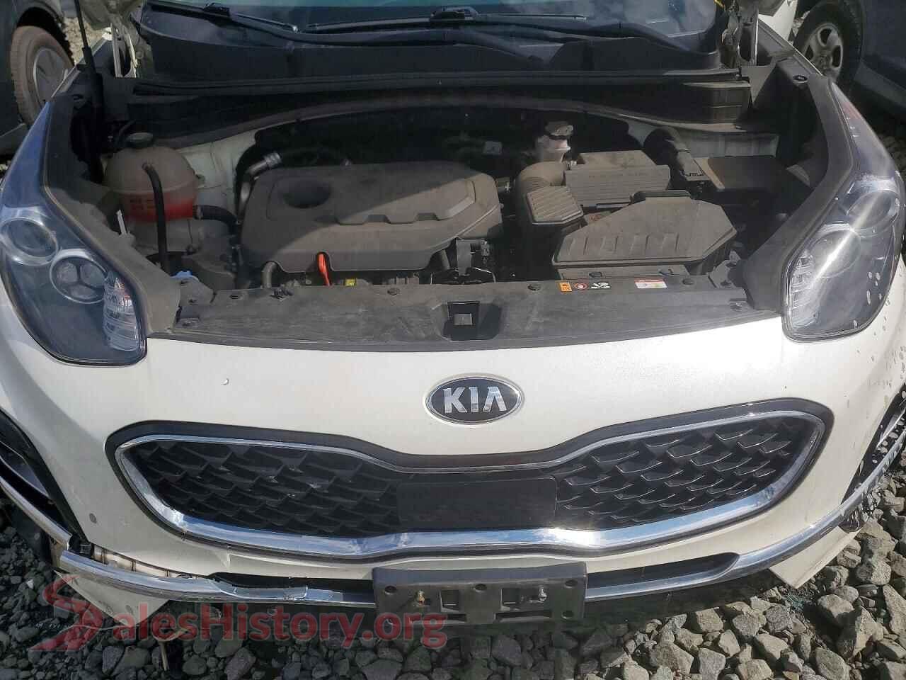 2021 KIA SPORTAGE VIN KNDPNCAC9M7937291, wheel and tire